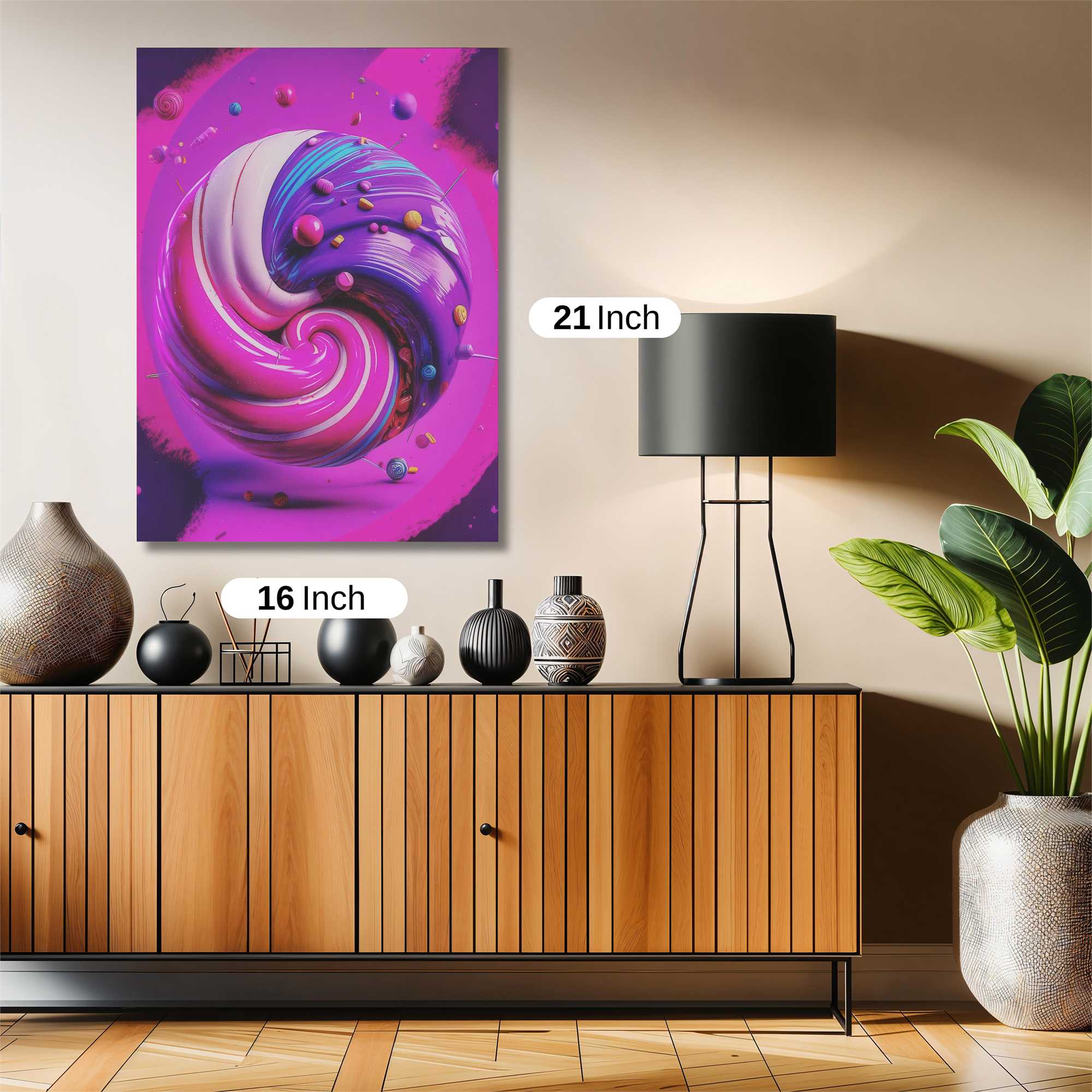Swirl Delight Safe Wall Magnetic / M