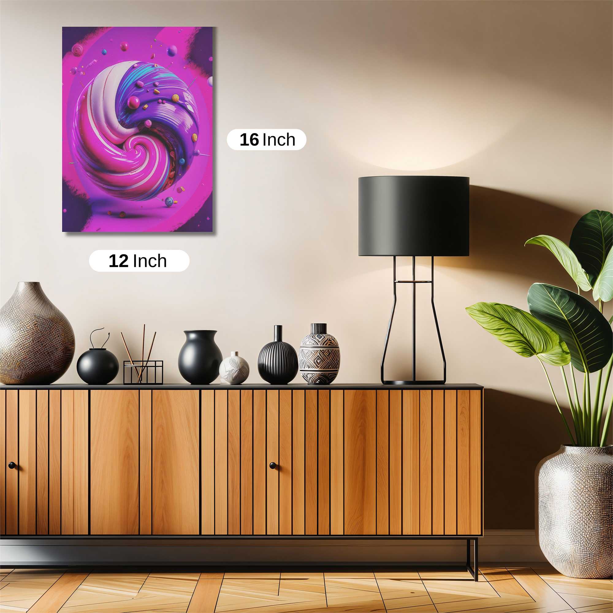 Swirl Delight Safe Wall Magnetic / M