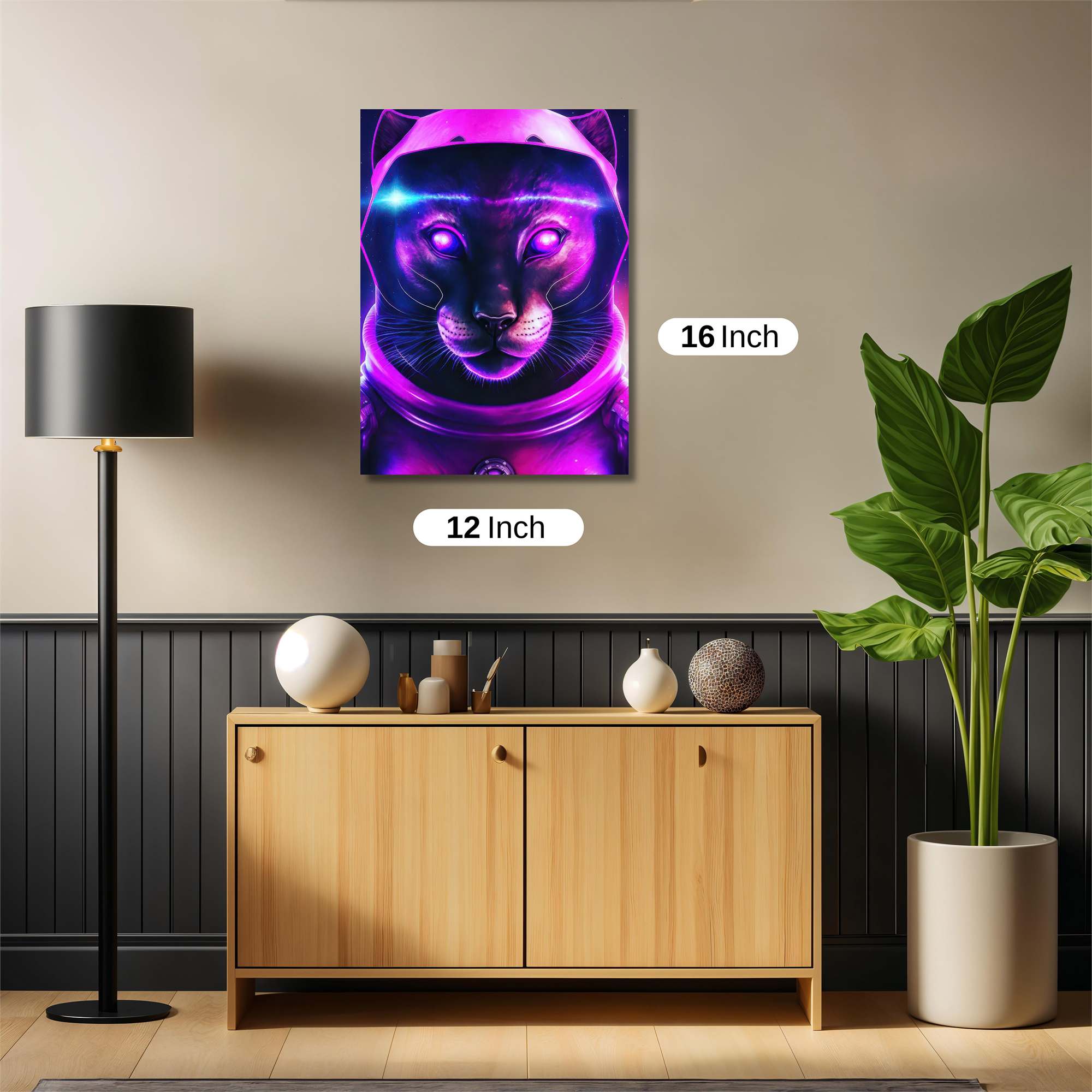 Panther Cosmic Safe Wall Magnetic / M
