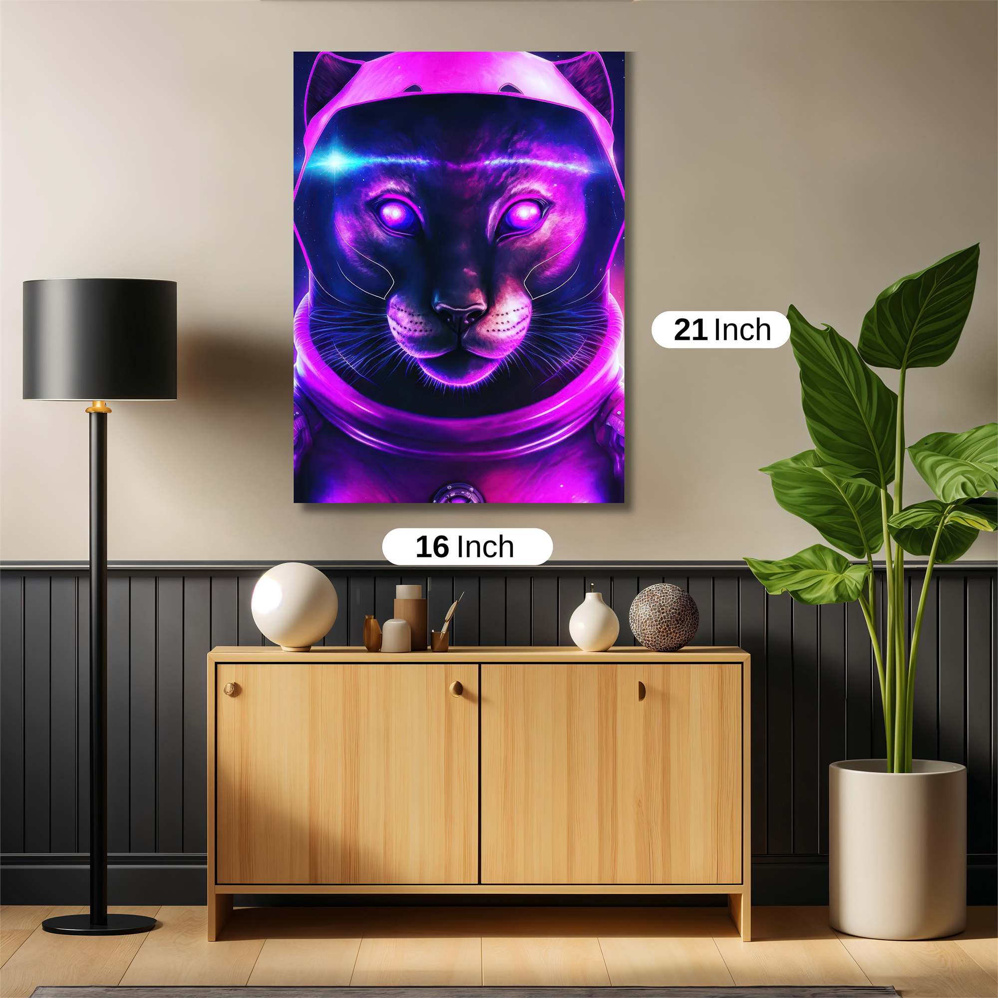 Panther Cosmic Safe Wall Magnetic / M