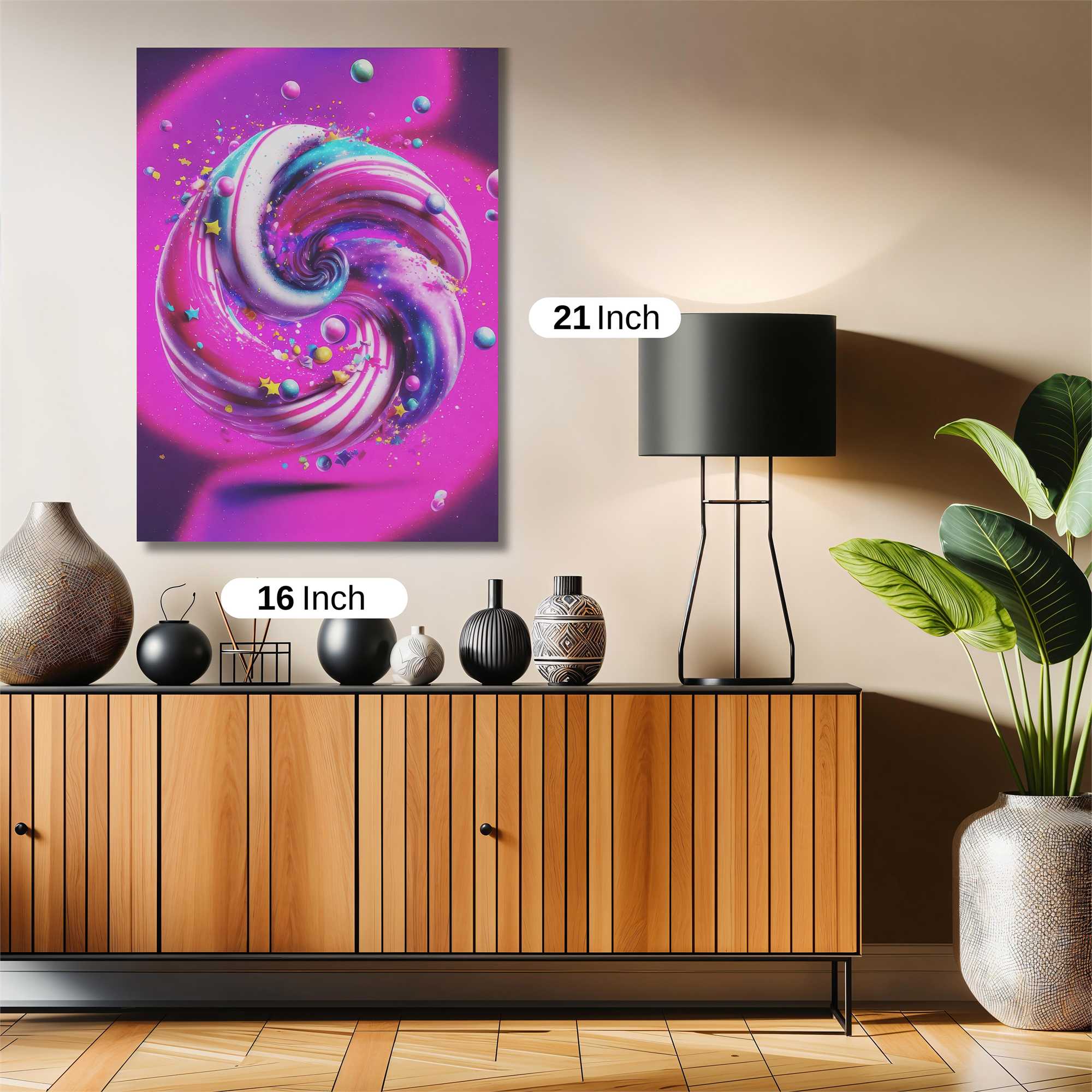 Swirl Delight Safe Wall Magnetic / M