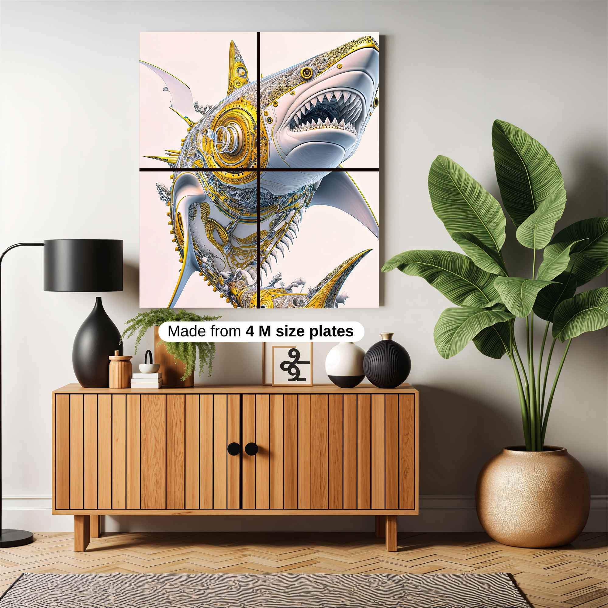 CyberShark Elegant Safe Wall Magnetic / M