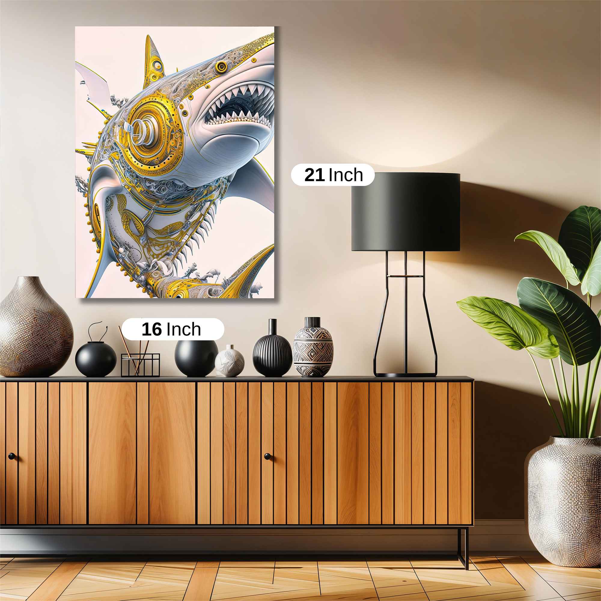 CyberShark Elegant Safe Wall Magnetic / M