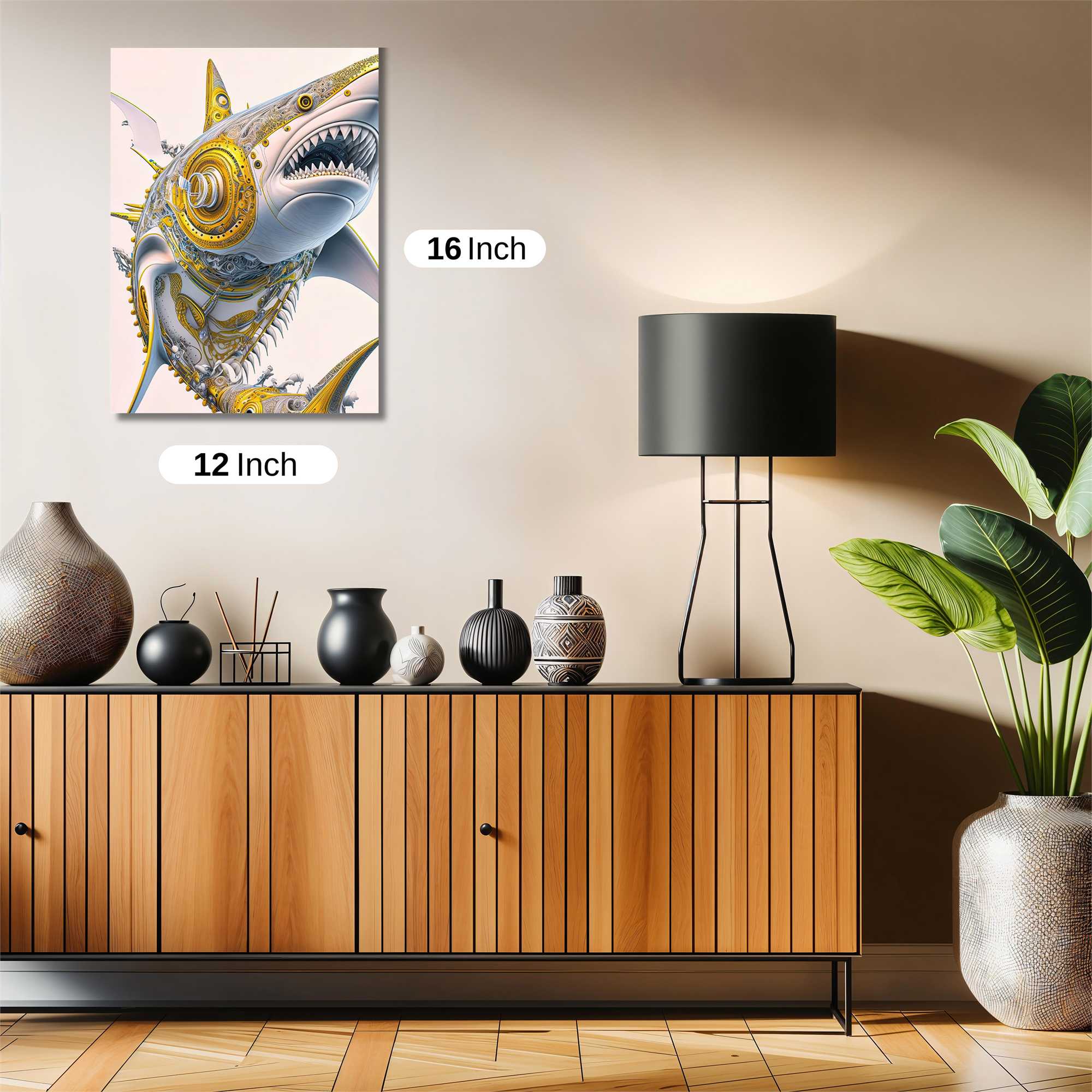 CyberShark Elegant Safe Wall Magnetic / M