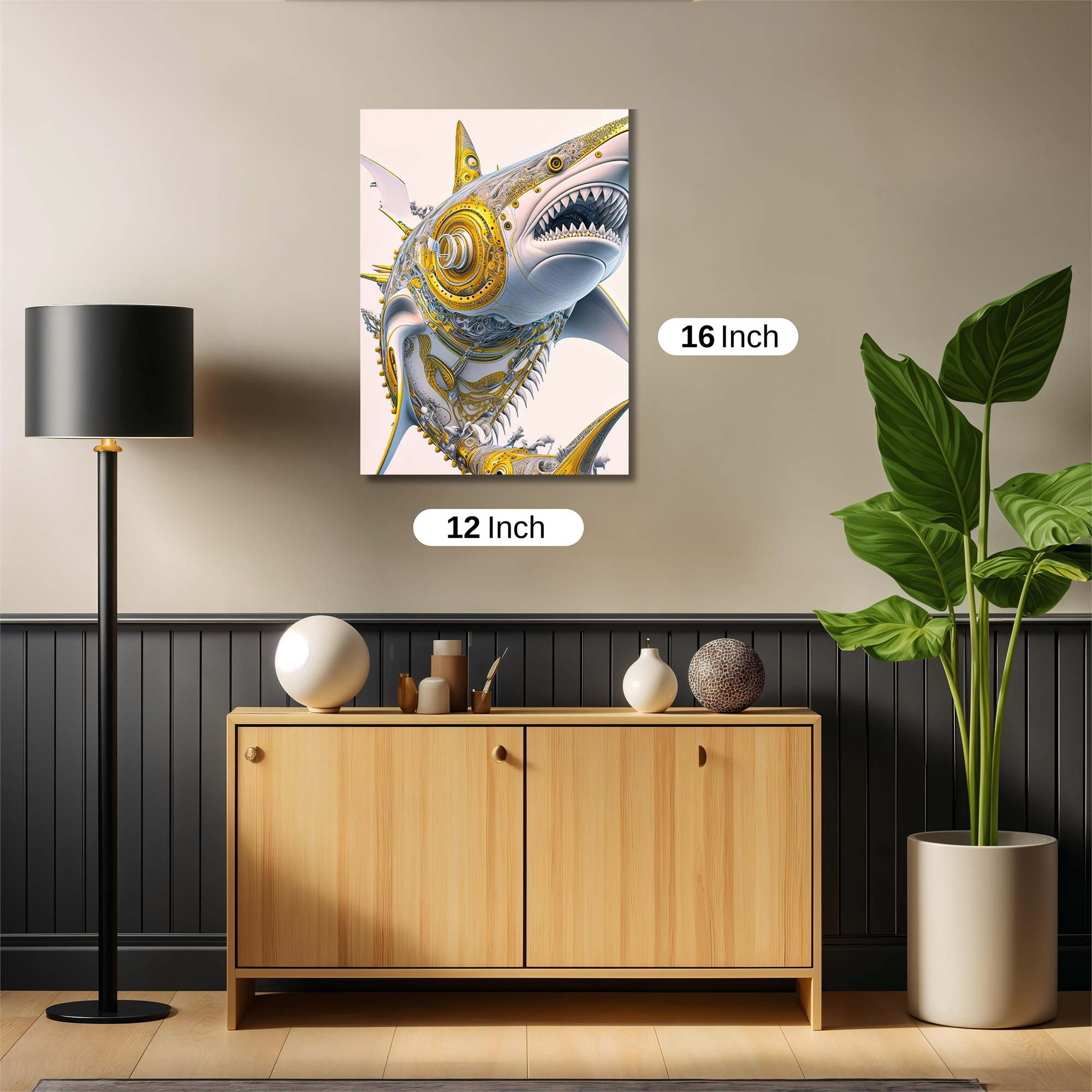 CyberShark Elegant Safe Wall Magnetic / M