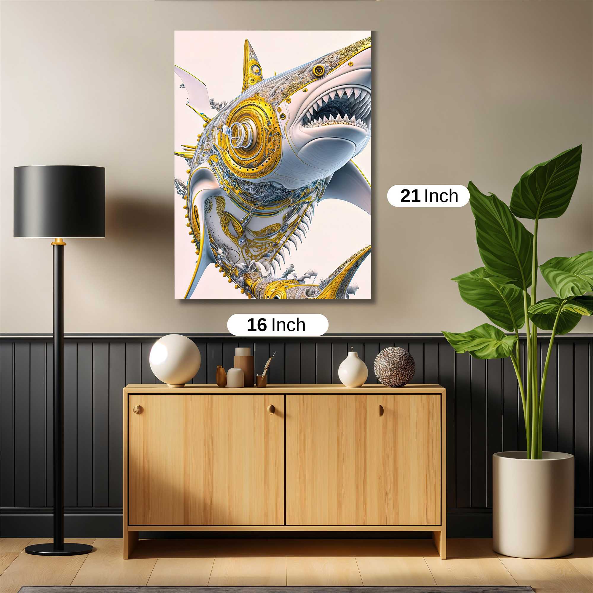 CyberShark Elegant Safe Wall Magnetic / M