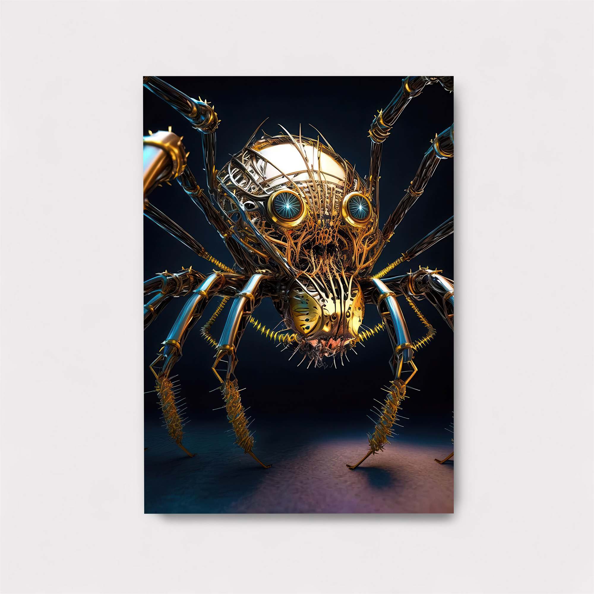 Steampunk Spider Safe Wall Magnetic / M