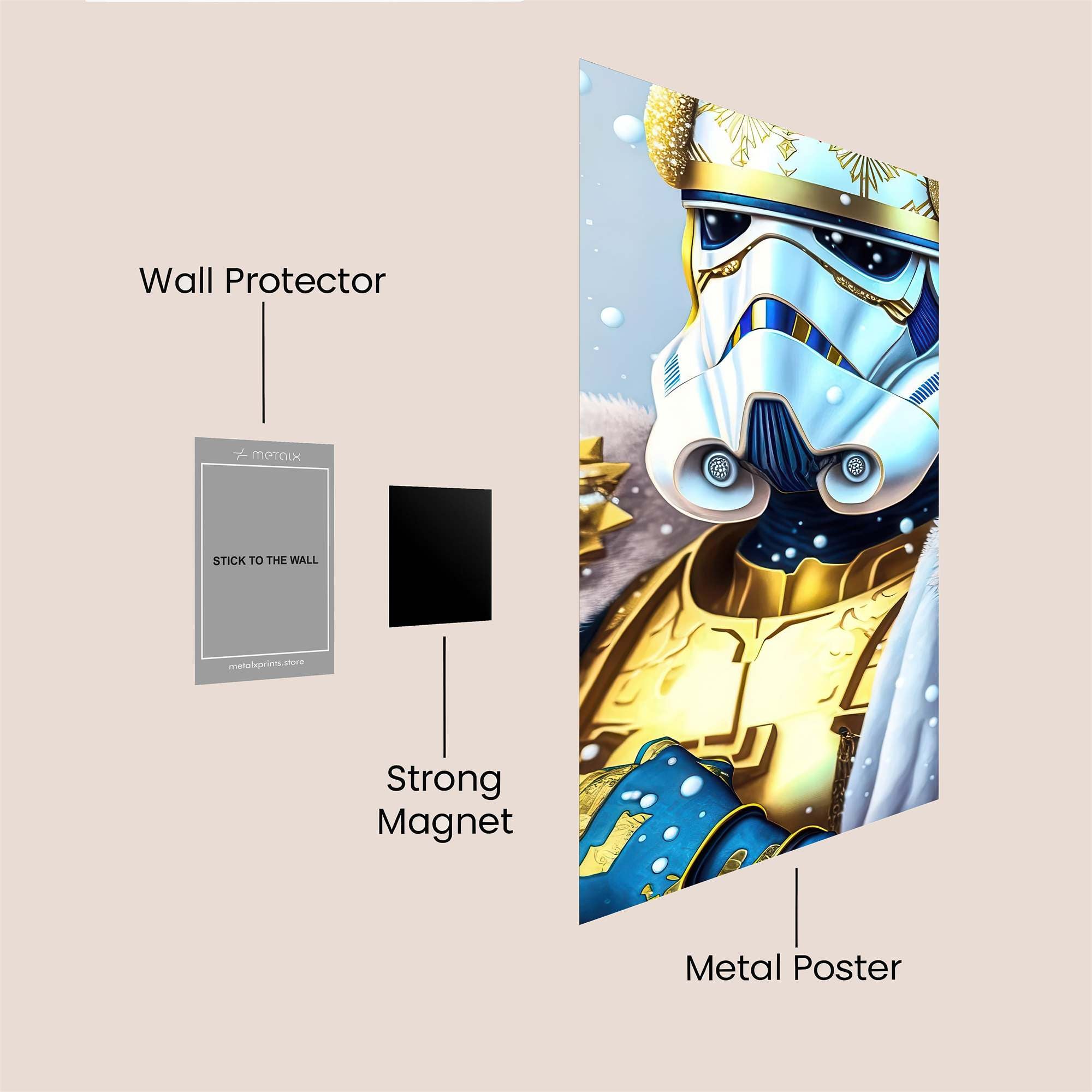 Stormtrooper Regal Safe Wall Magnetic / M