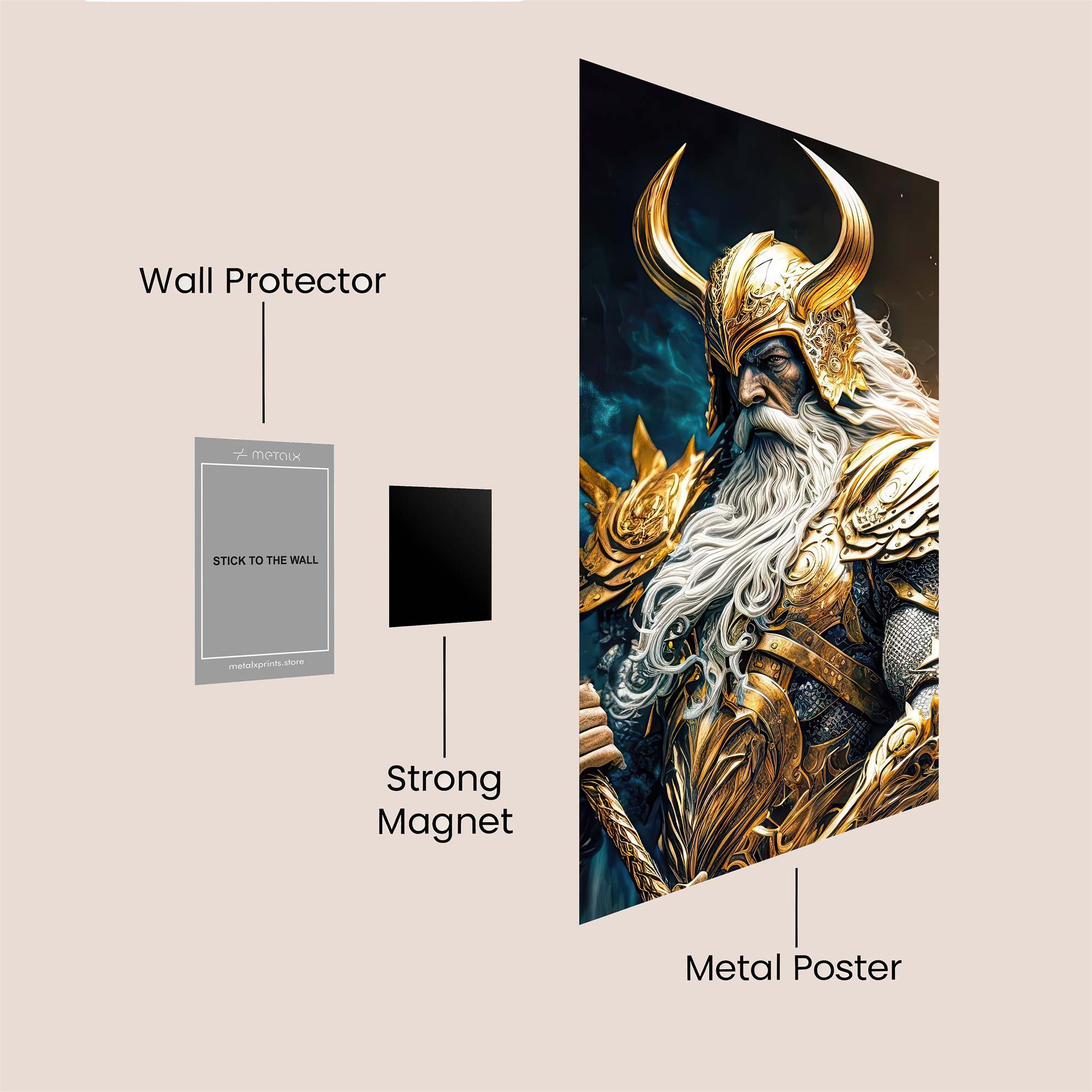 Odin Majestic Safe Wall Magnetic / M