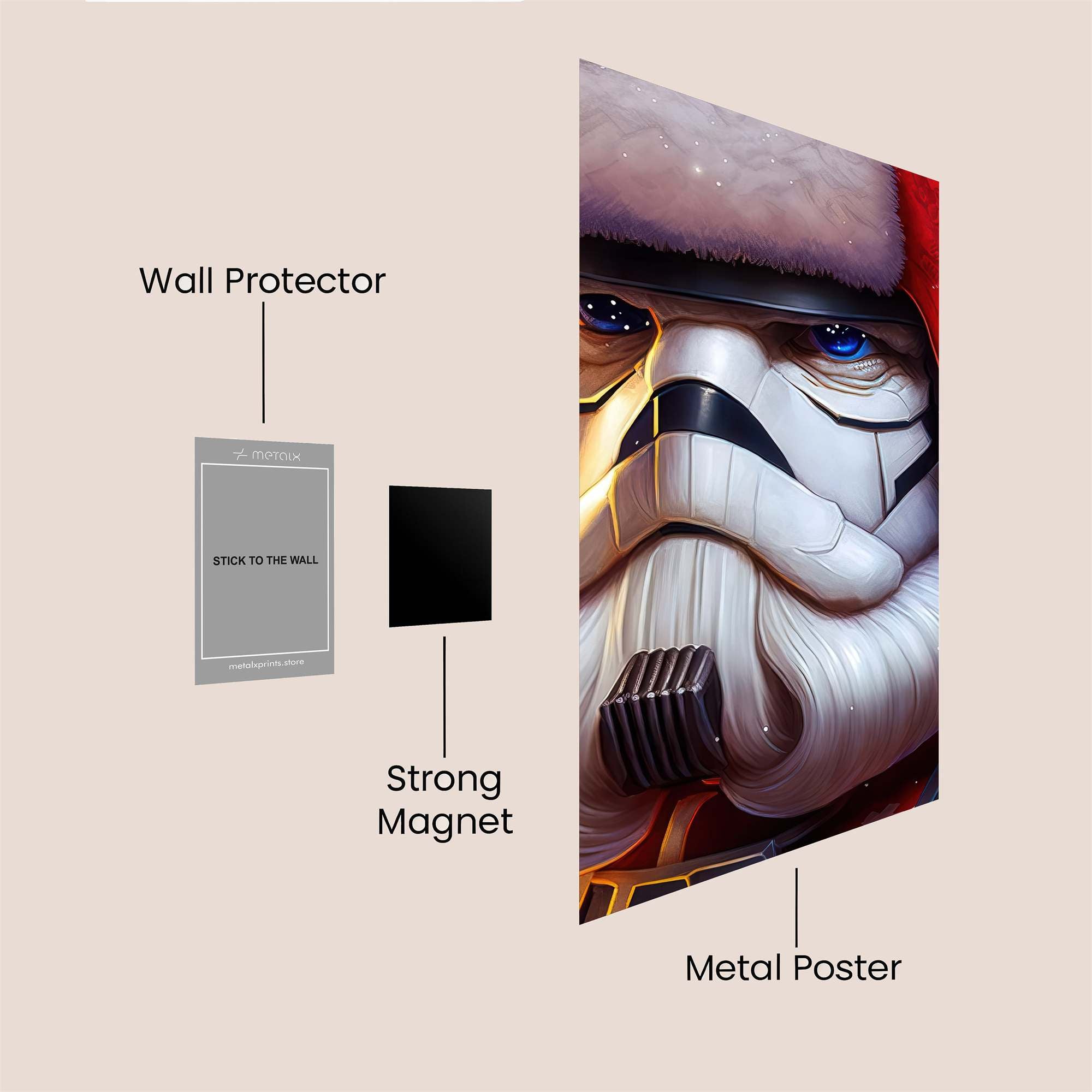 TrooperTwinkle Safe Wall Magnetic / M