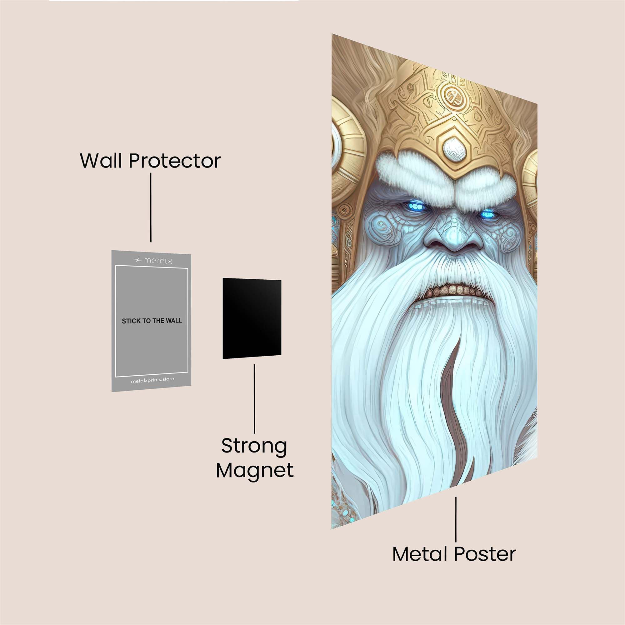 Odin Majestic Safe Wall Magnetic / M