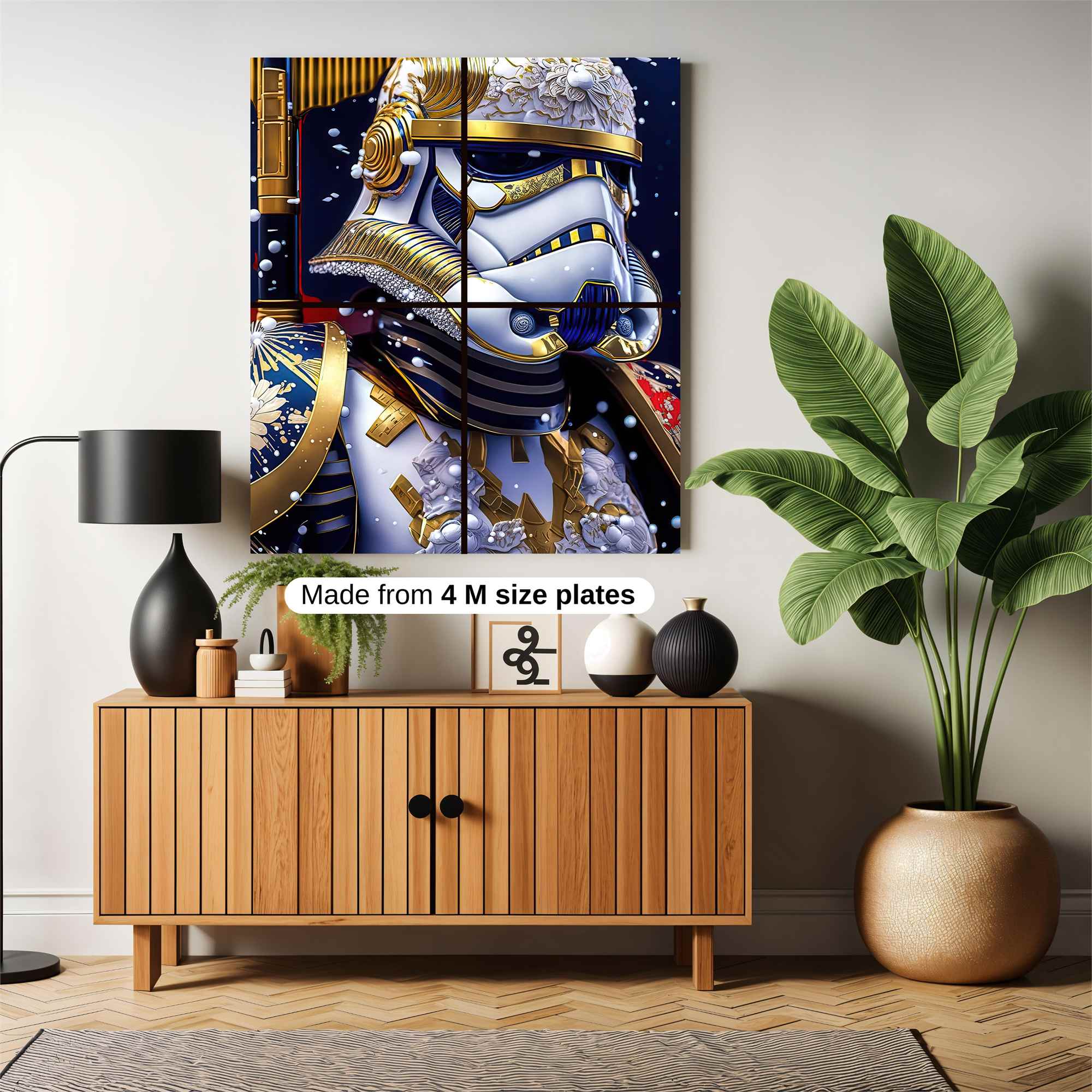 Samurai Serenity Safe Wall Magnetic / M