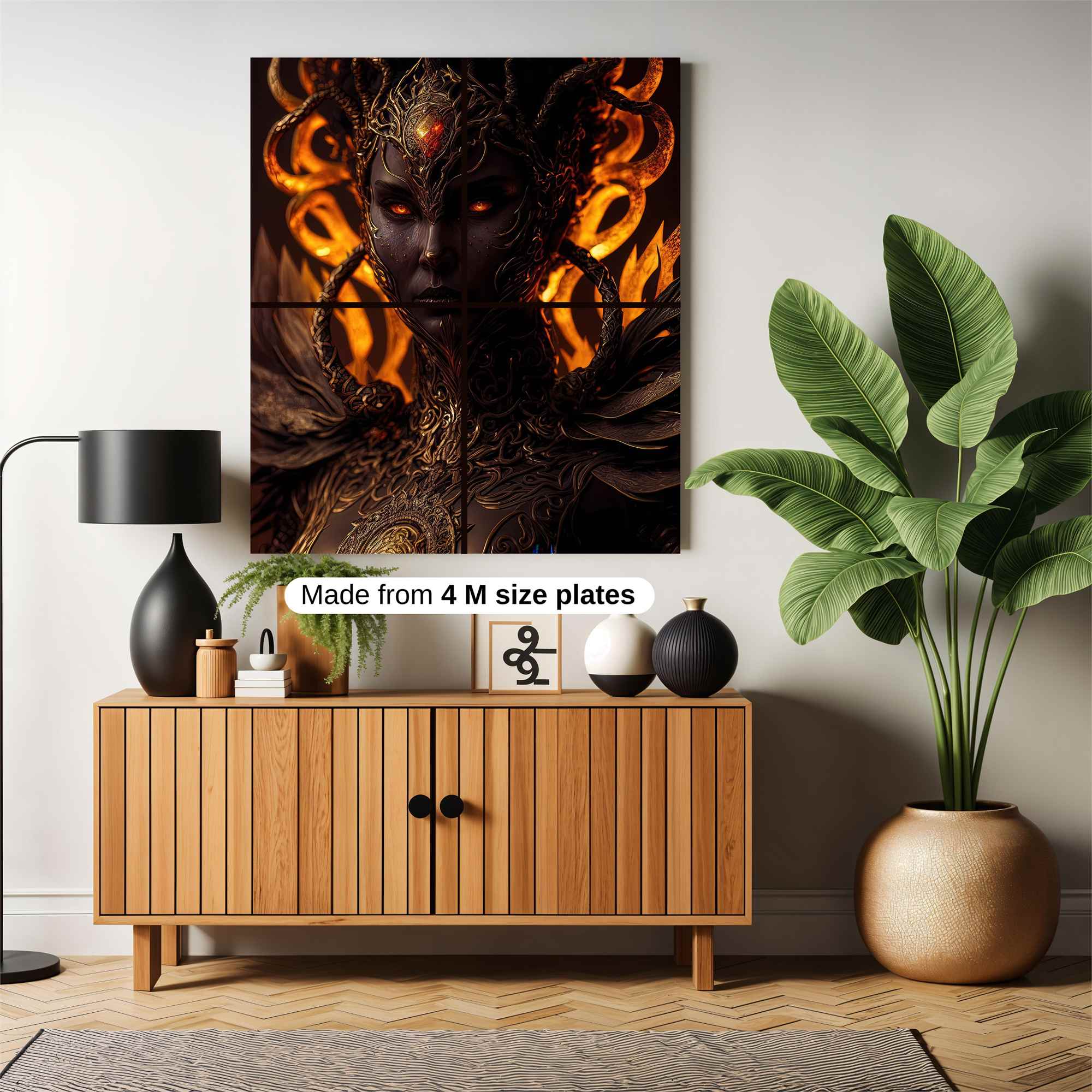 Infernal Majesty Safe Wall Magnetic / M