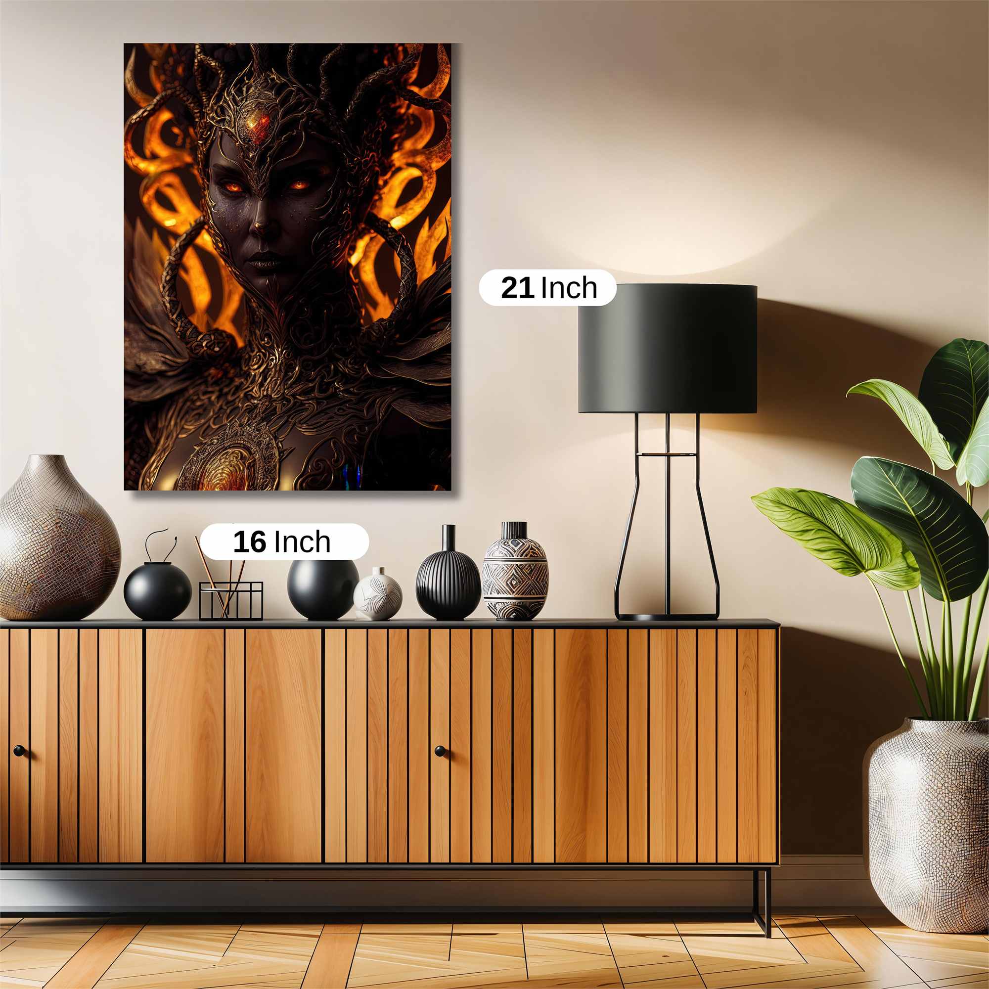 Infernal Majesty Safe Wall Magnetic / M