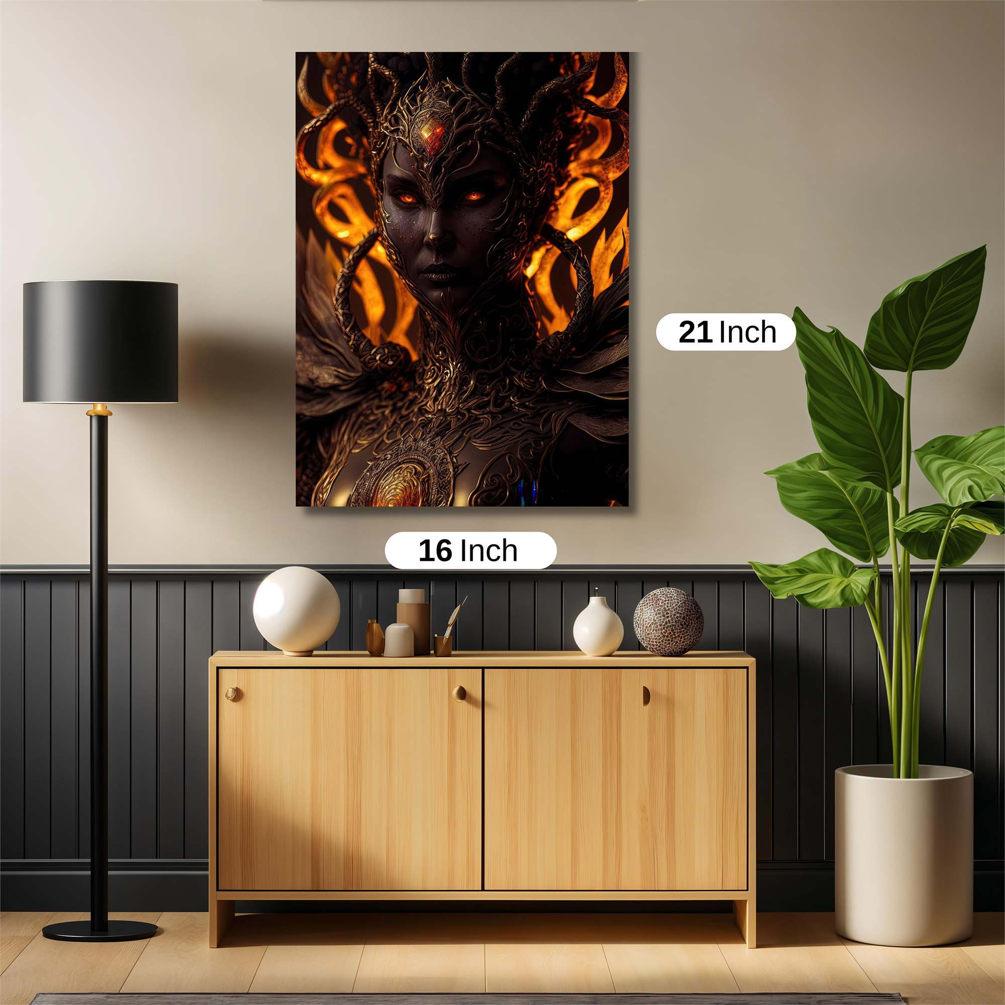 Infernal Majesty Safe Wall Magnetic / M