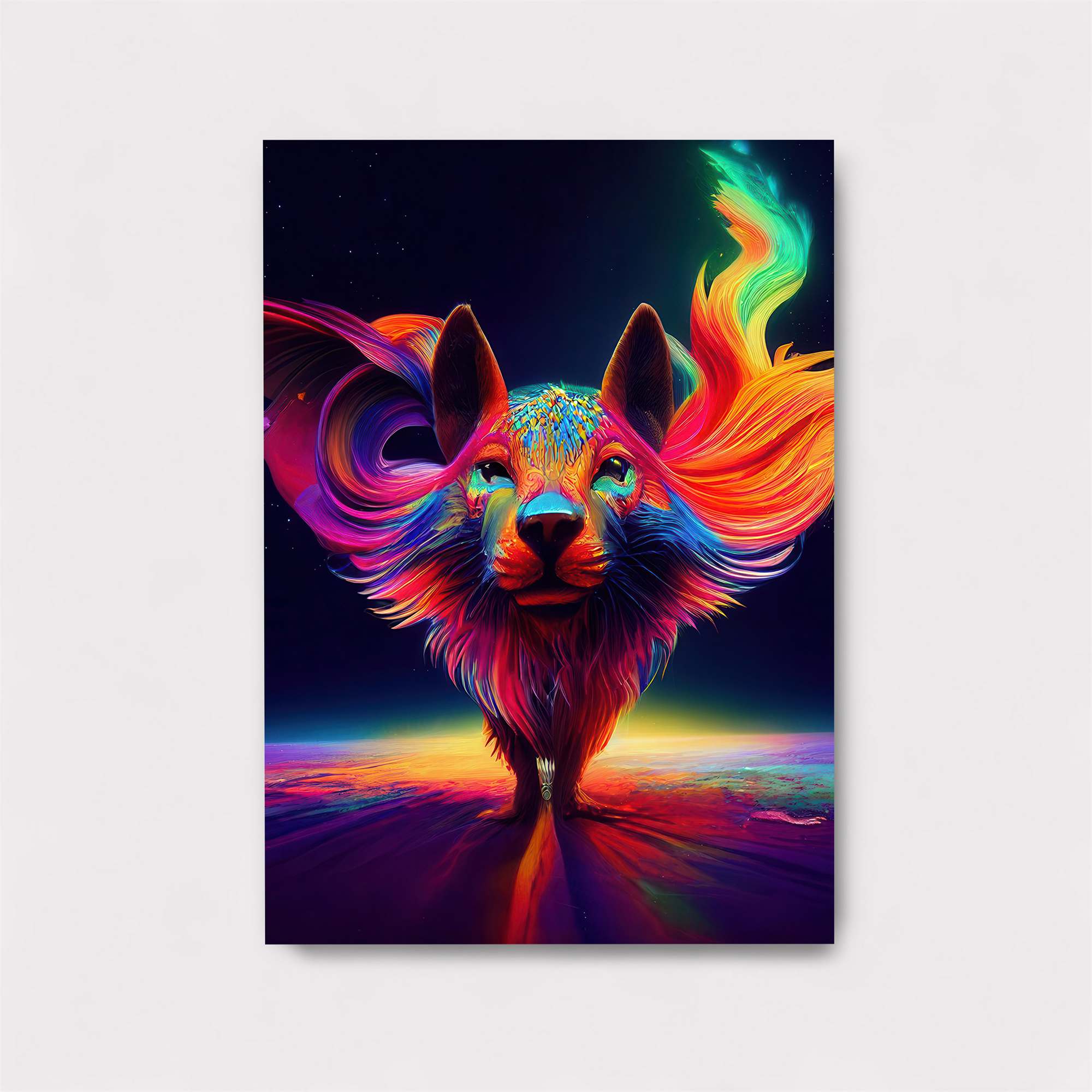 Aurora Wolf Safe Wall Magnetic / M