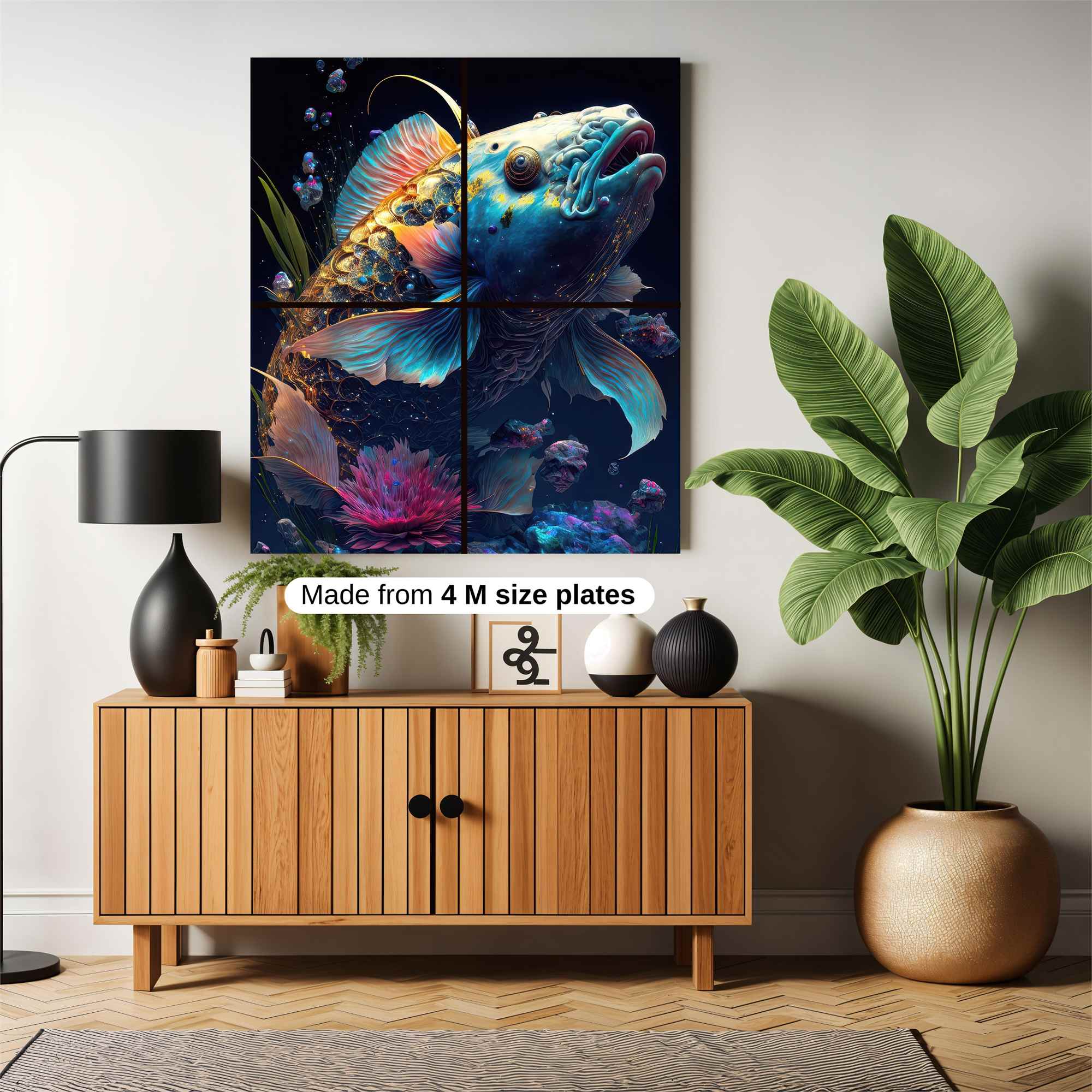 Koi Radiance Safe Wall Magnetic / M