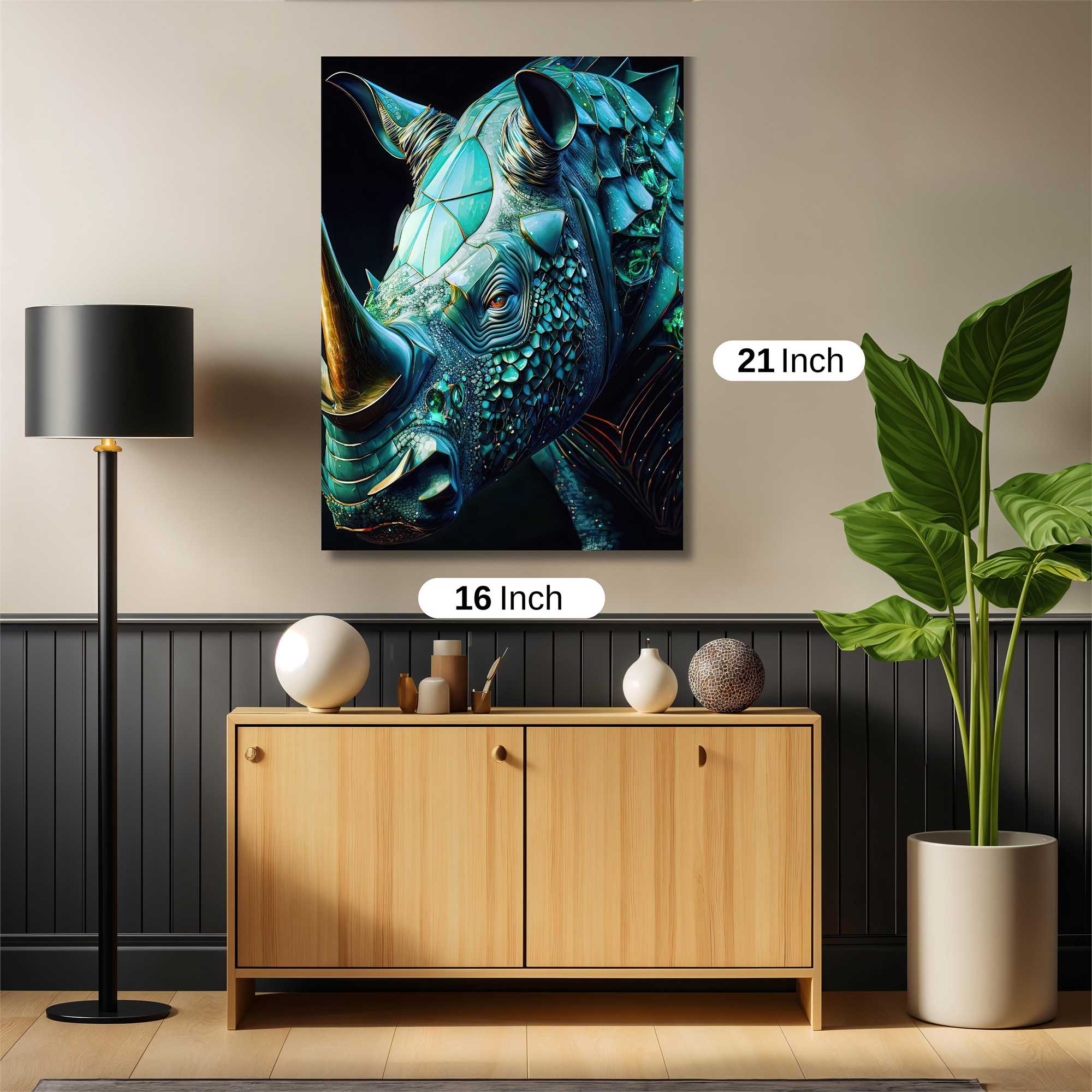 Rhinoceros Regal Safe Wall Magnetic / M
