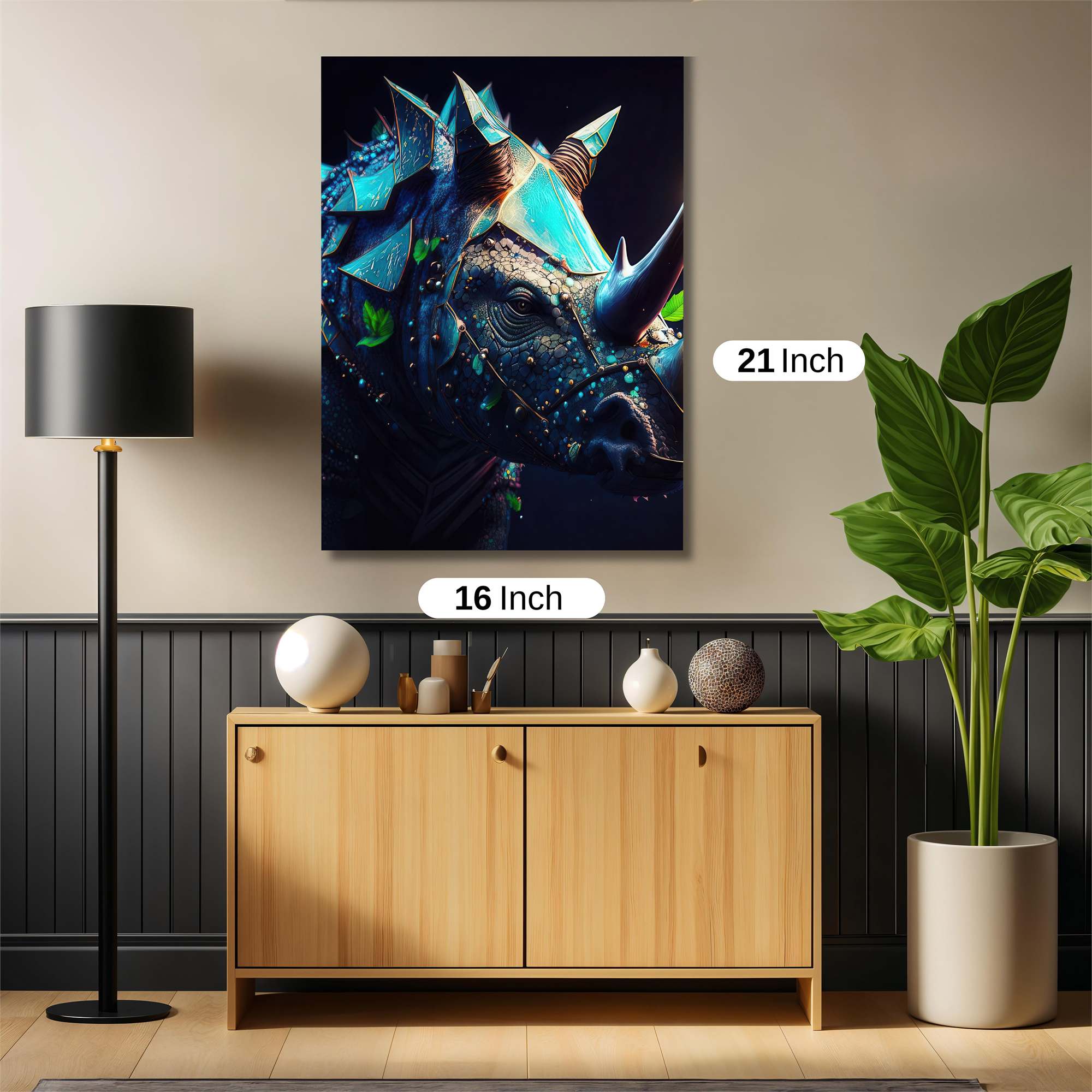 Rhino Radiance Safe Wall Magnetic / M