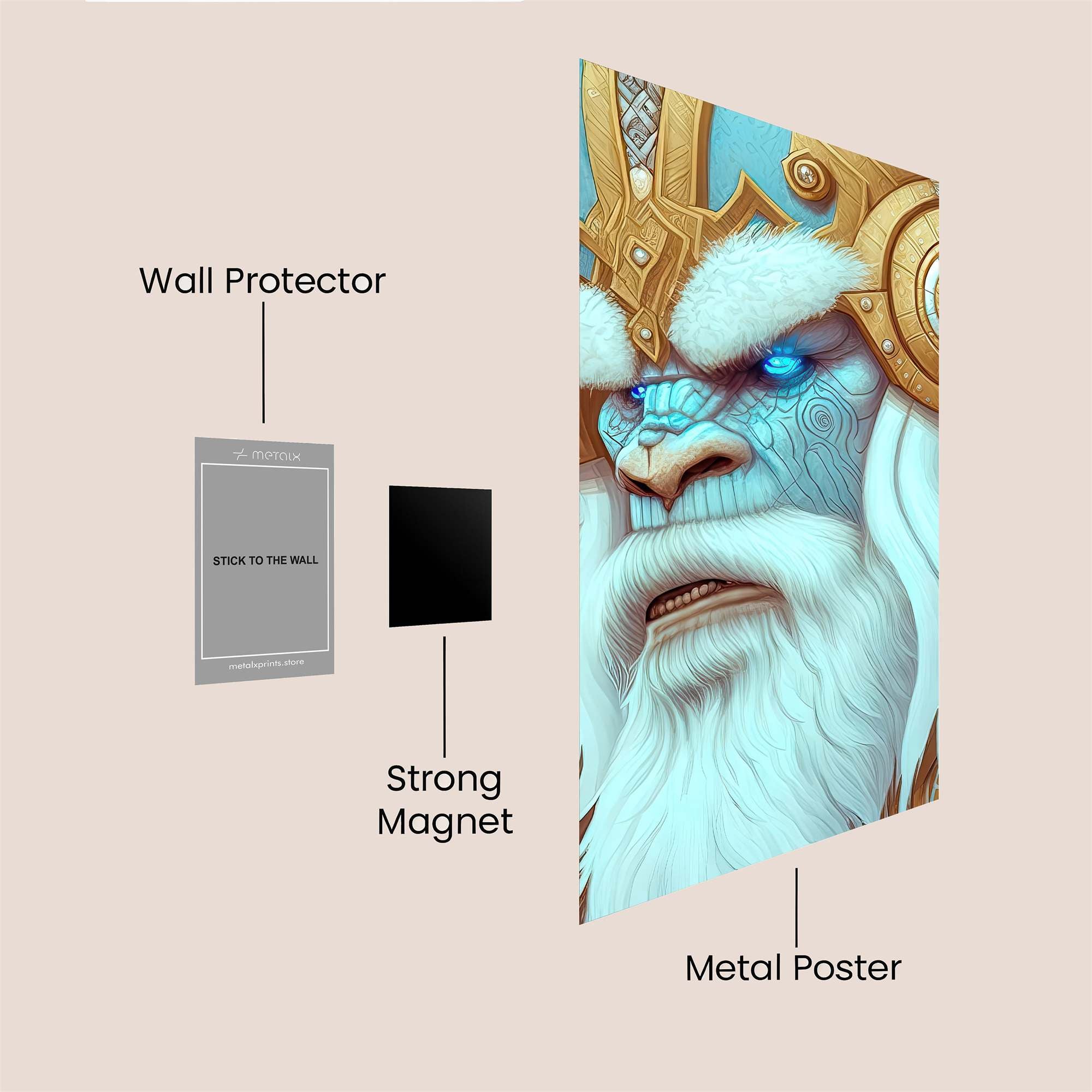 Odin Enigmatic Safe Wall Magnetic / M