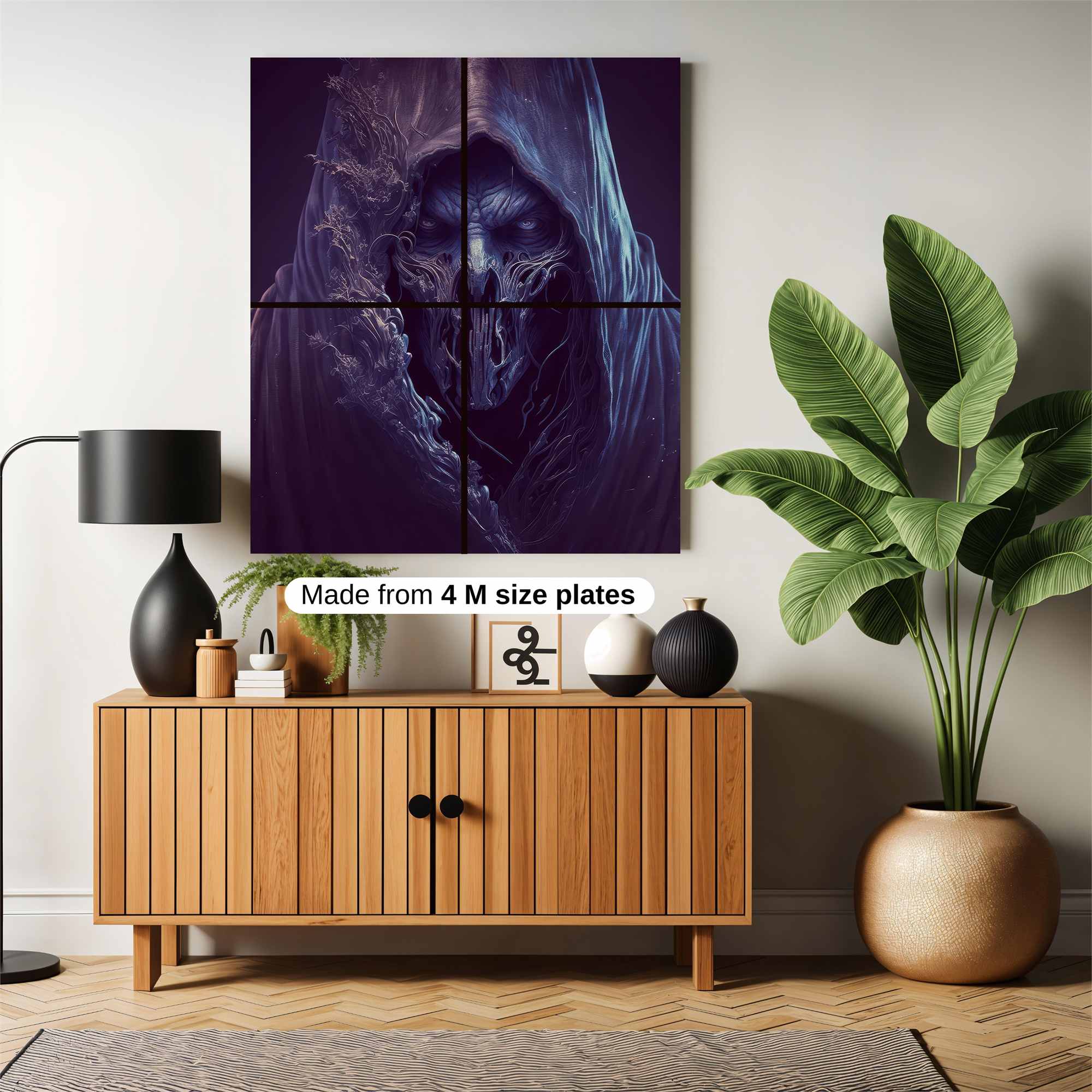 Grim Reaper Safe Wall Magnetic / M
