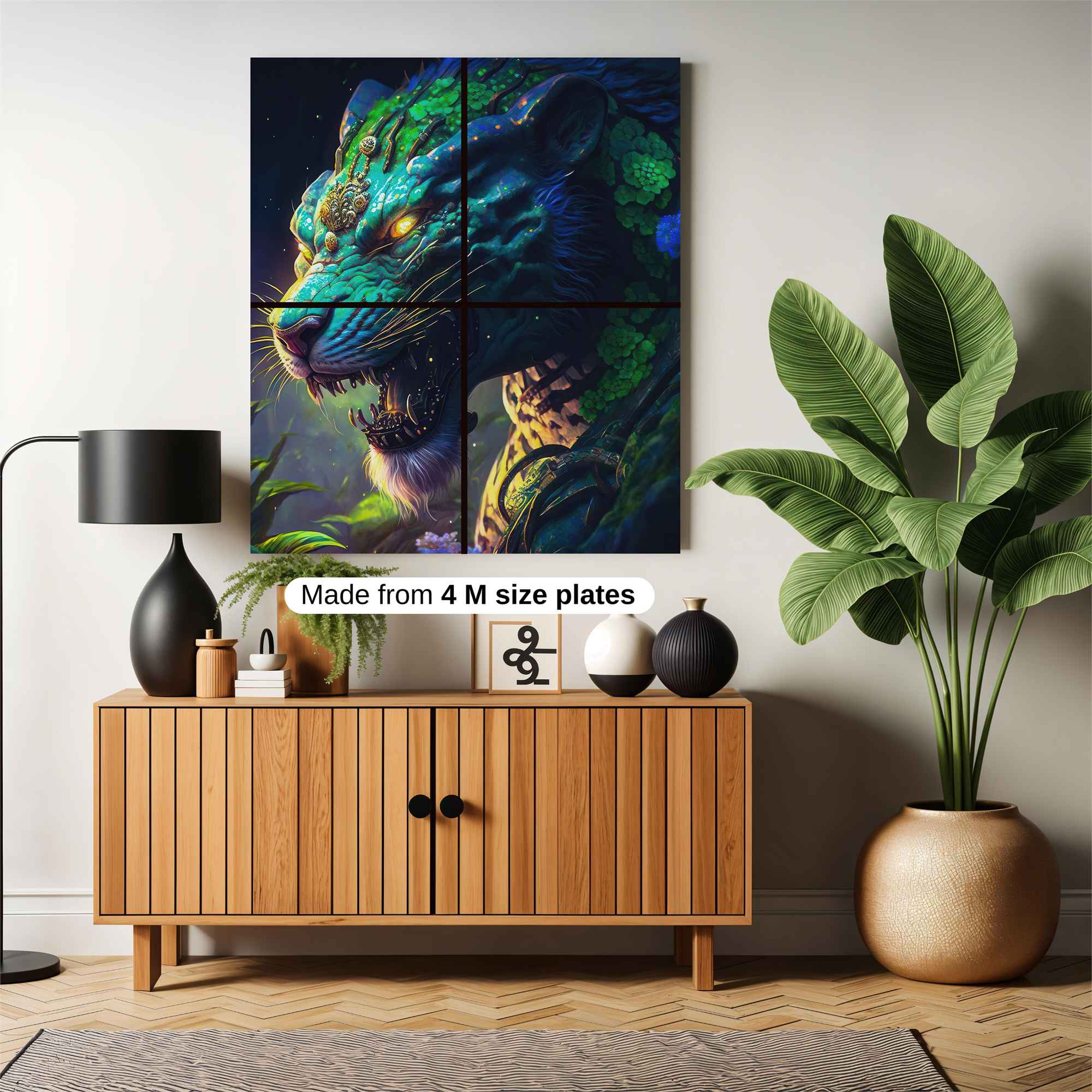 Jungle Majesty Safe Wall Magnetic / M