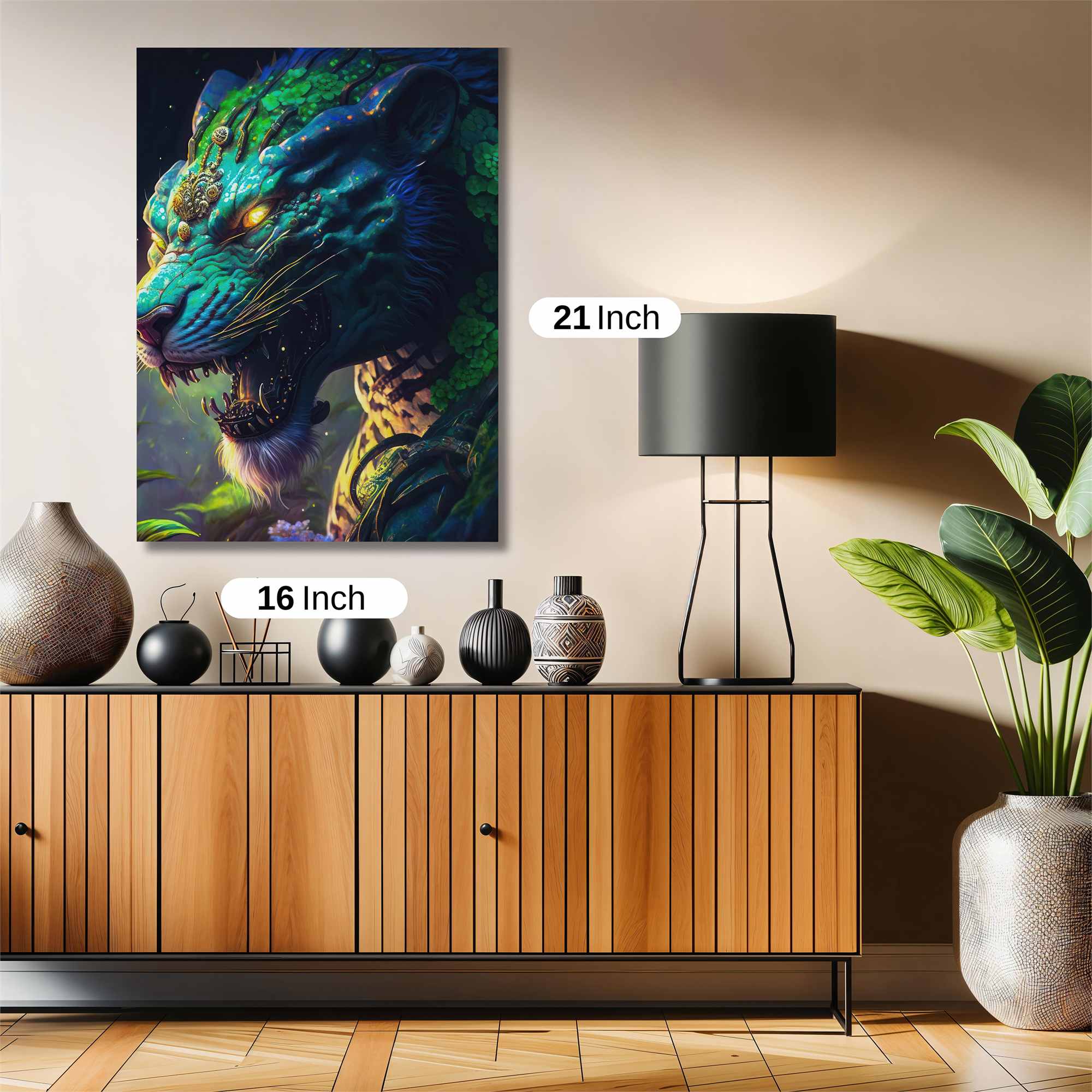 Jungle Majesty Safe Wall Magnetic / M