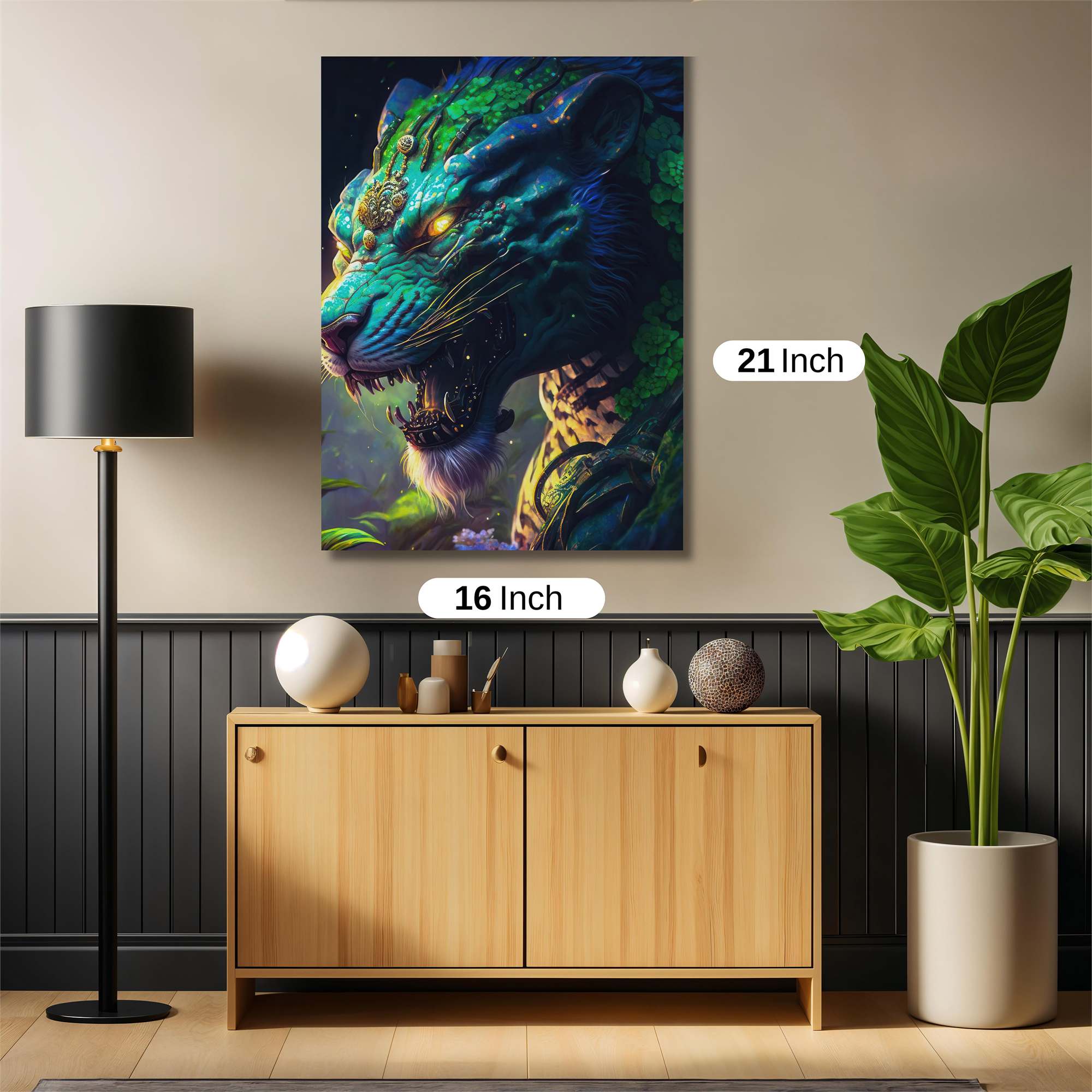 Jungle Majesty Safe Wall Magnetic / M