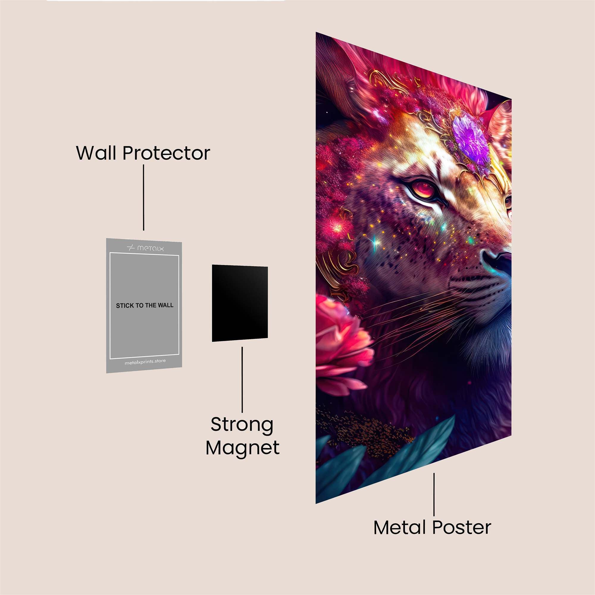 Cosmic Majesty Safe Wall Magnetic / M