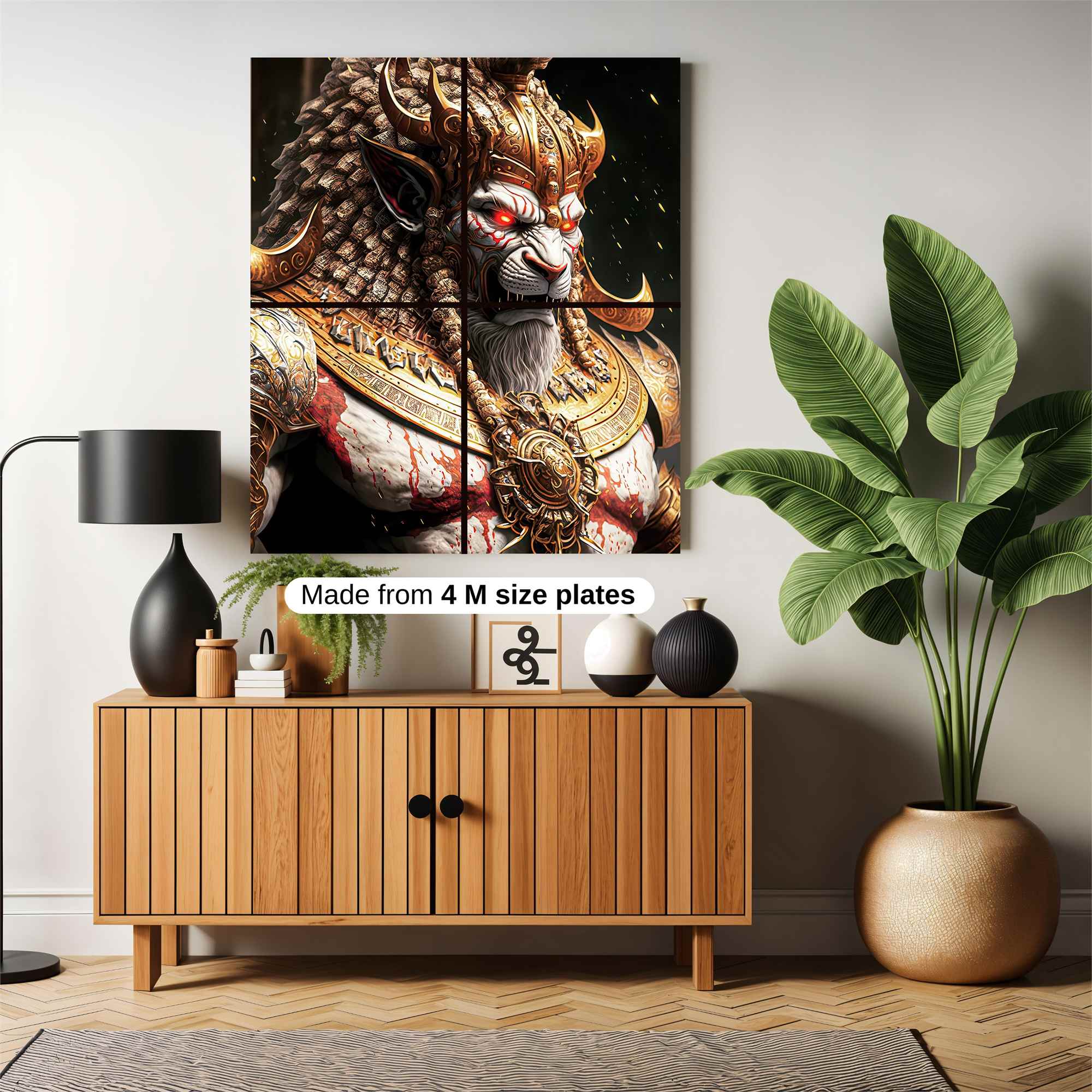 Narasingha Ferocious Safe Wall Magnetic / M
