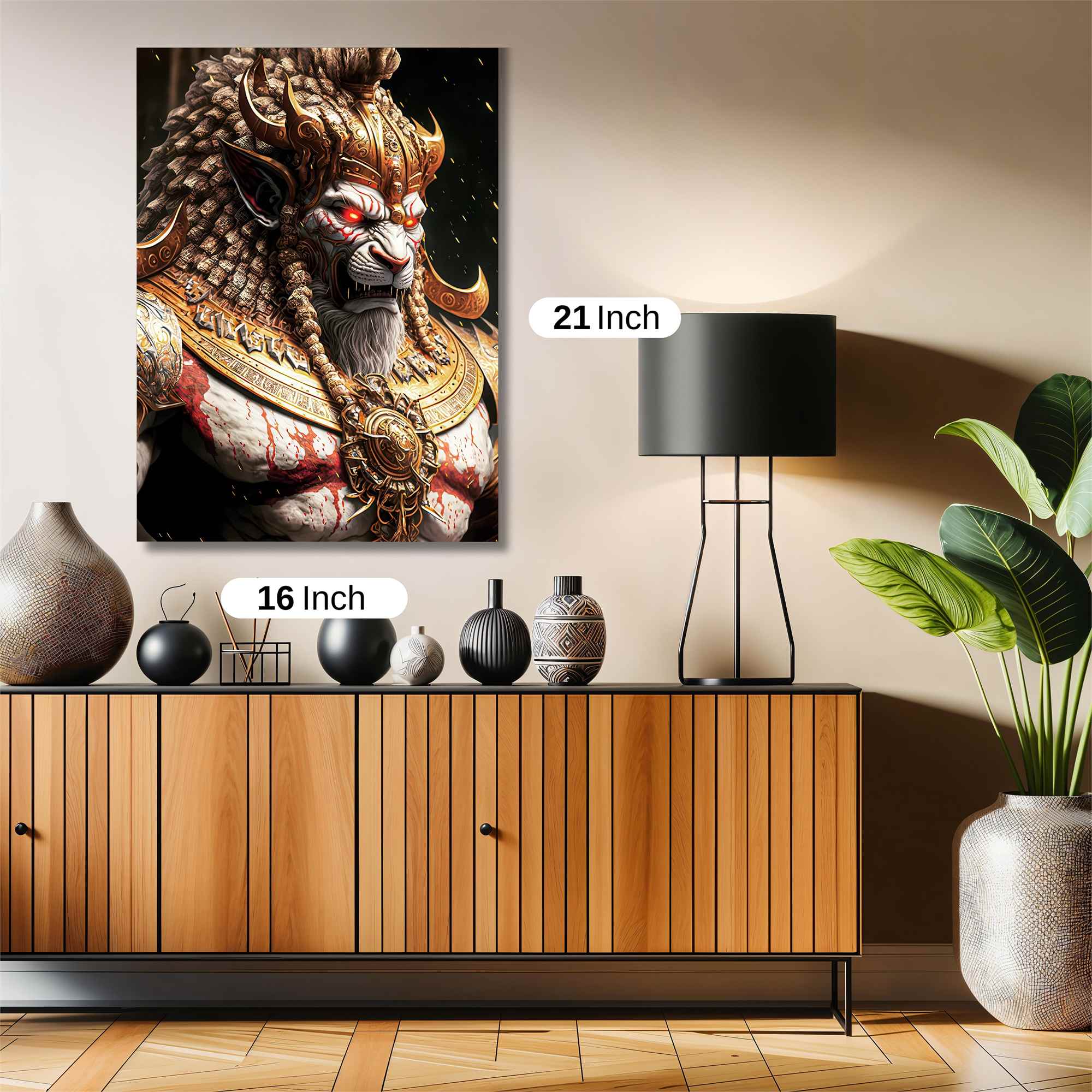 Narasingha Ferocious Safe Wall Magnetic / M