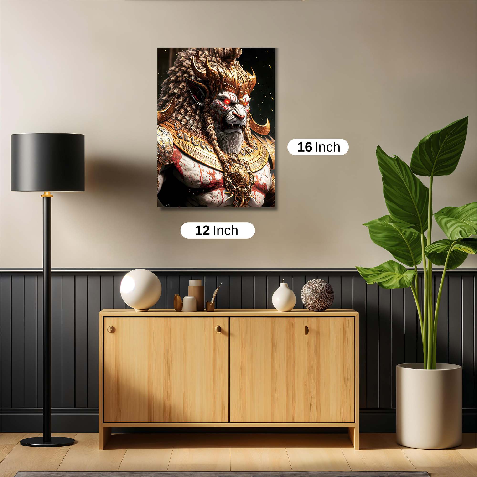 Narasingha Ferocious Safe Wall Magnetic / M