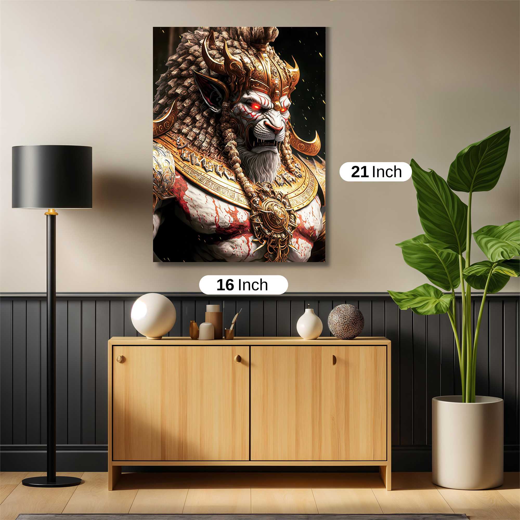 Narasingha Ferocious Safe Wall Magnetic / M