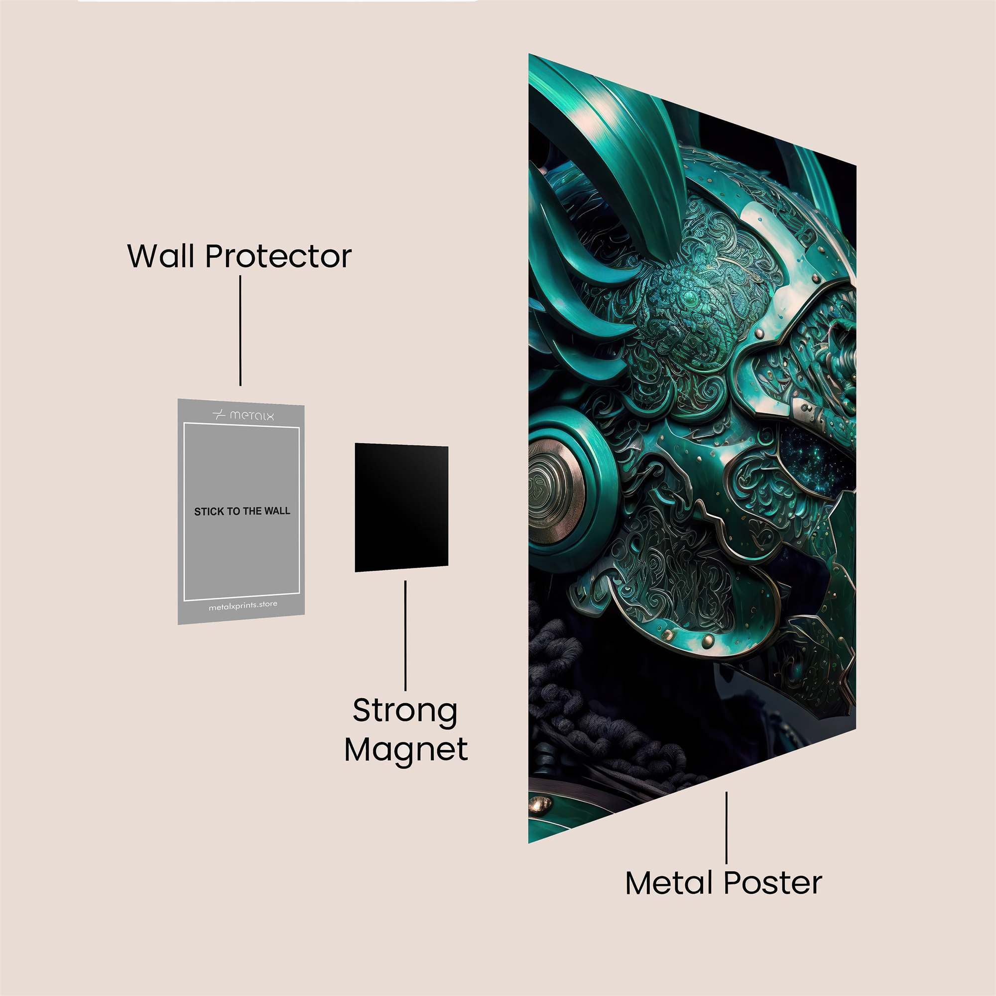 Dragon Serenity Safe Wall Magnetic / M