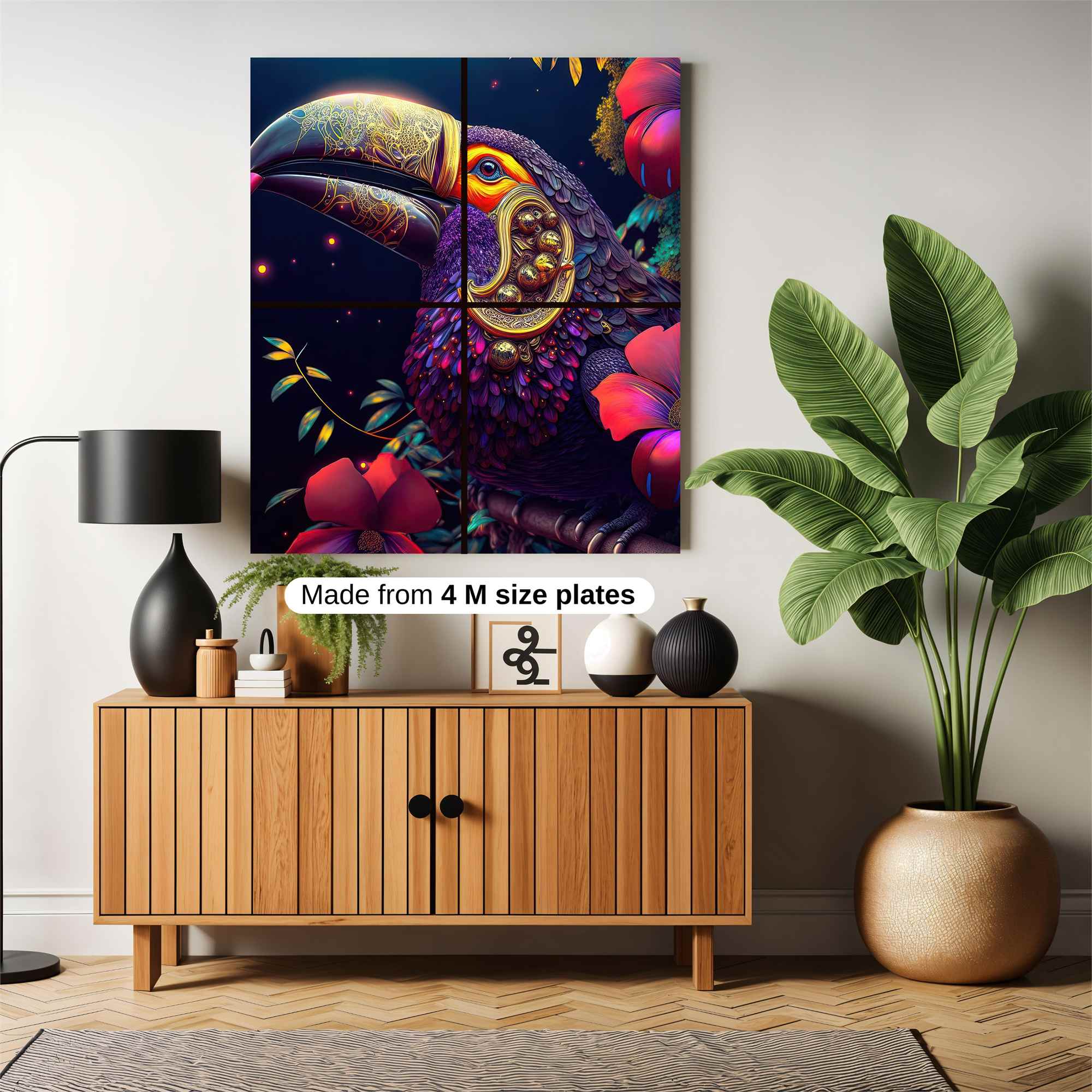 Toucan Enchantment Safe Wall Magnetic / M