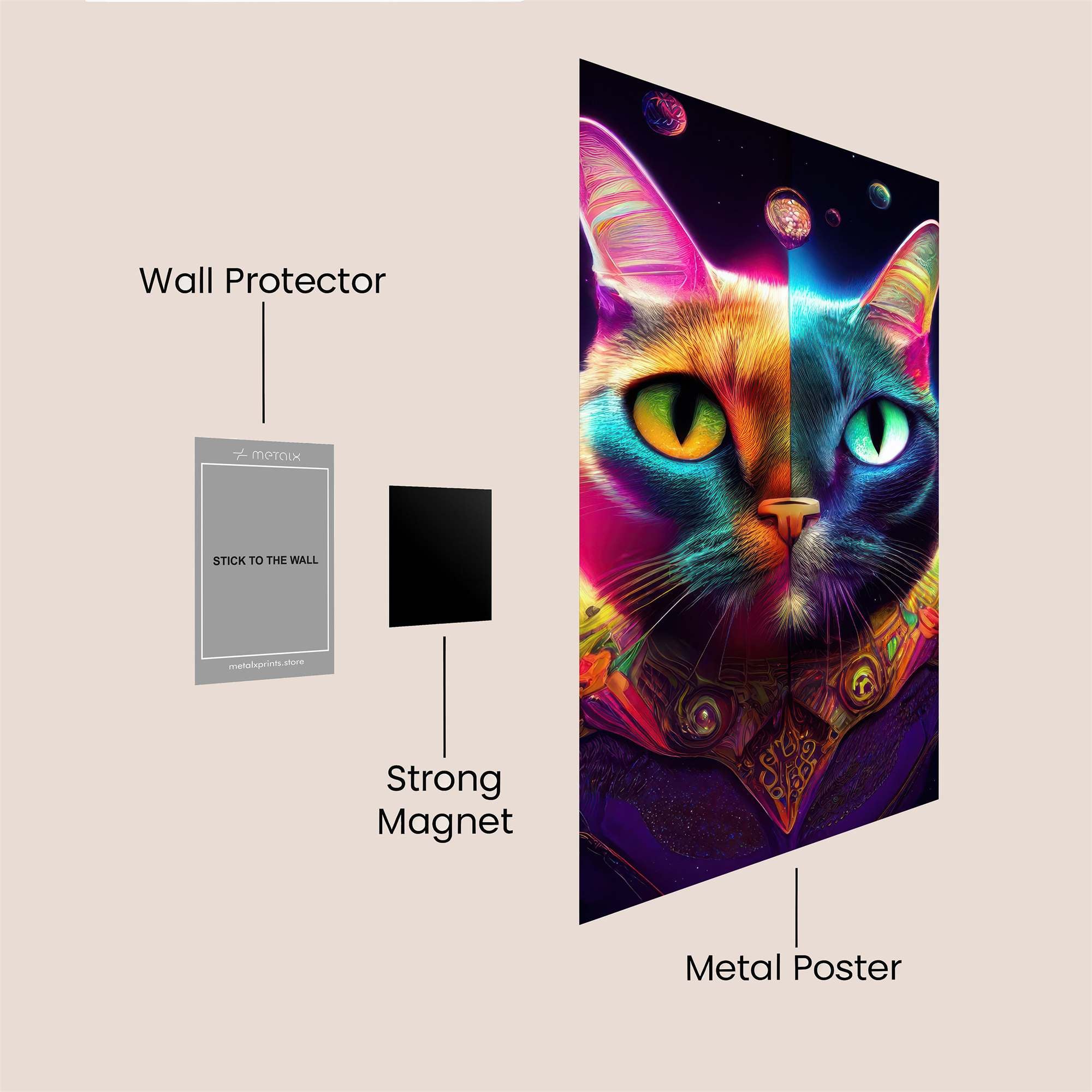 Galactic Majesty Safe Wall Magnetic / M