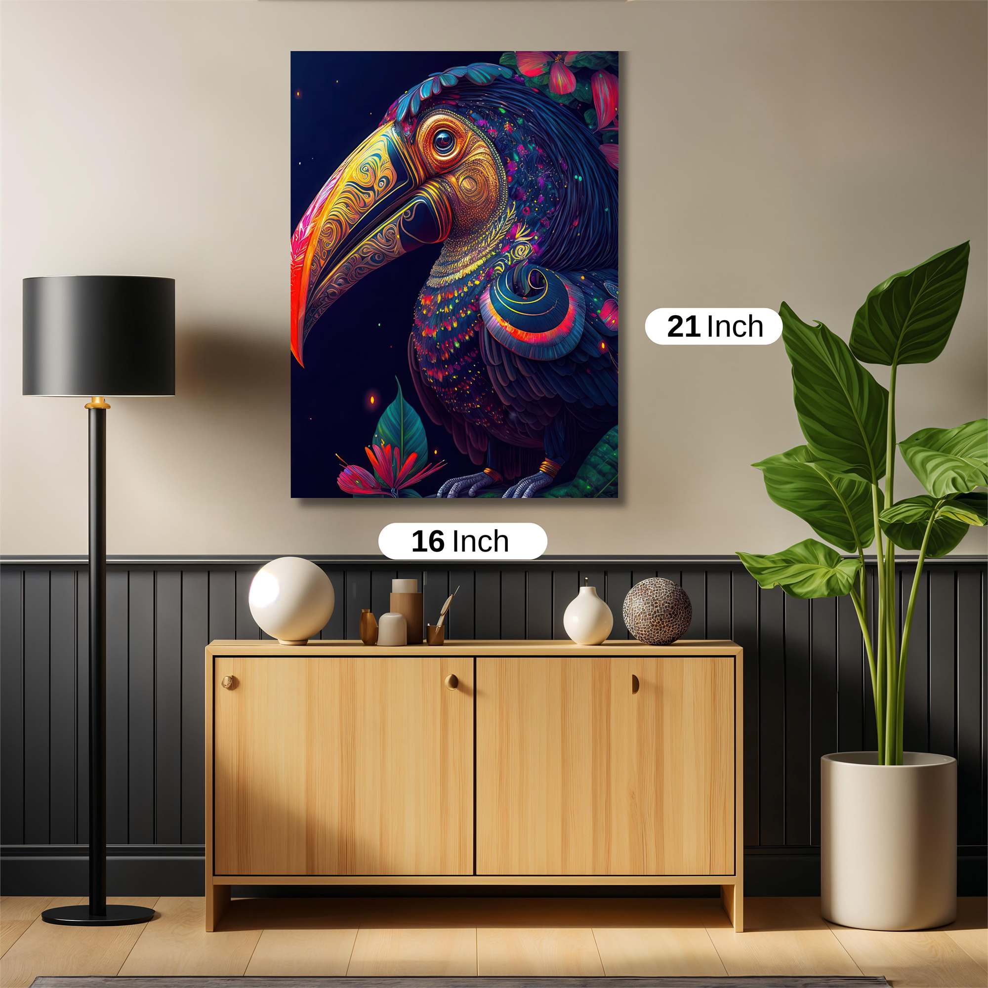 Toucan Dream Safe Wall Magnetic / M