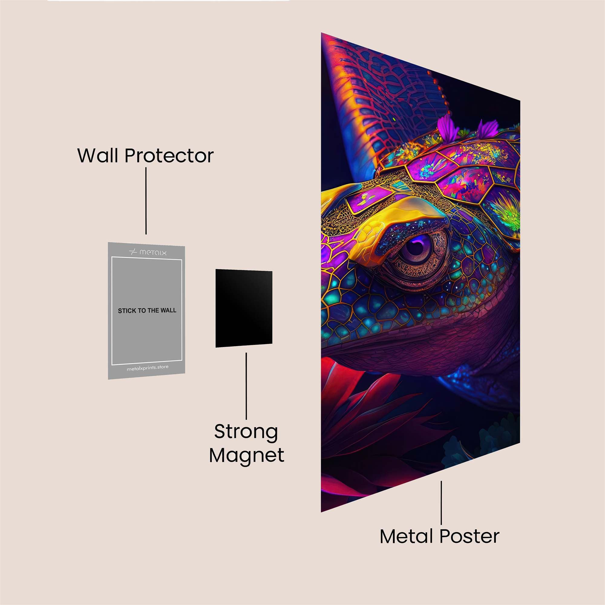 NeonDream Safe Wall Magnetic / M