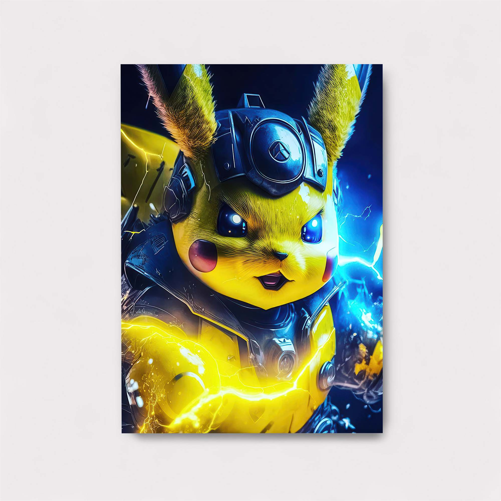 Pikachu Intense Safe Wall Magnetic / M