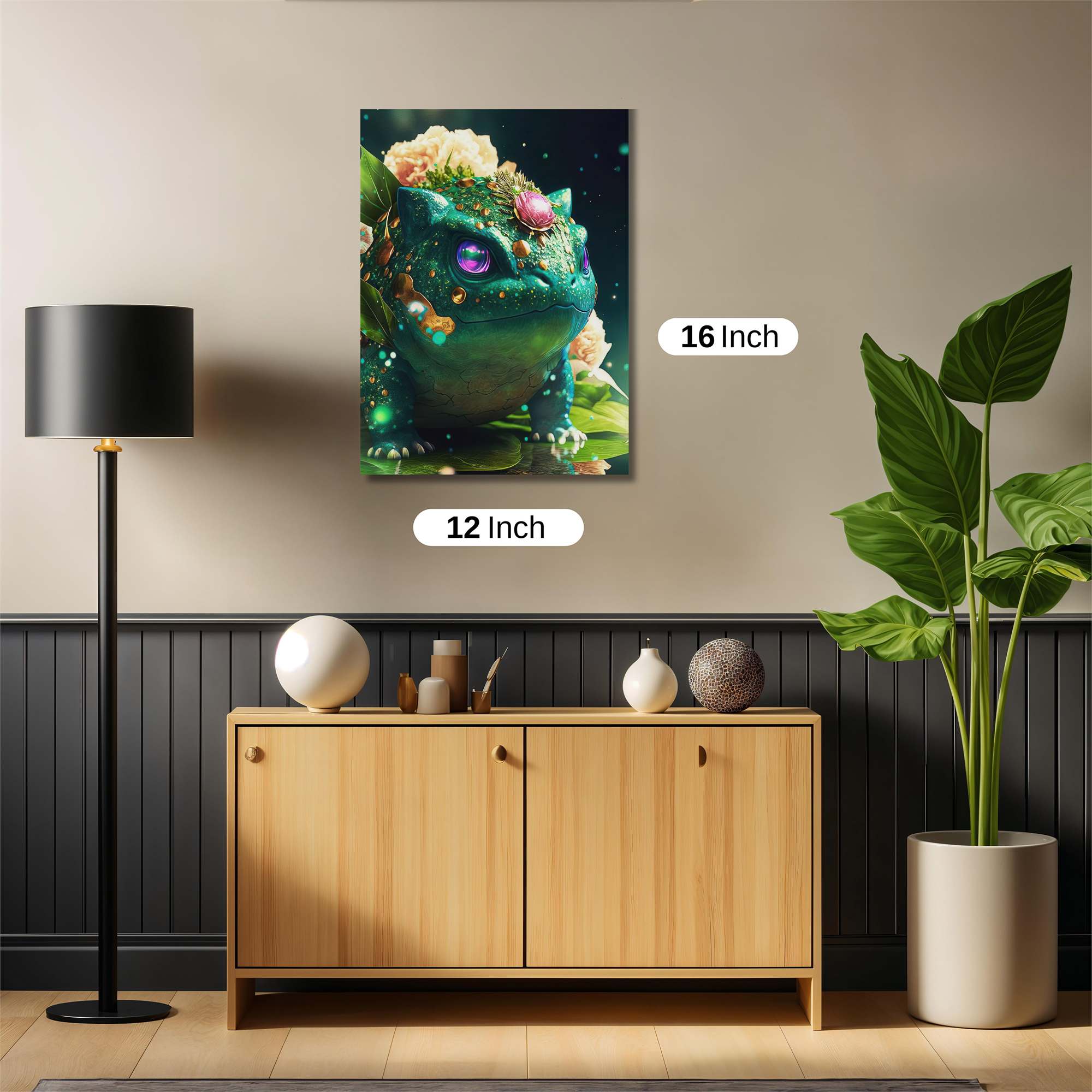 Frog Royalty Safe Wall Magnetic / M