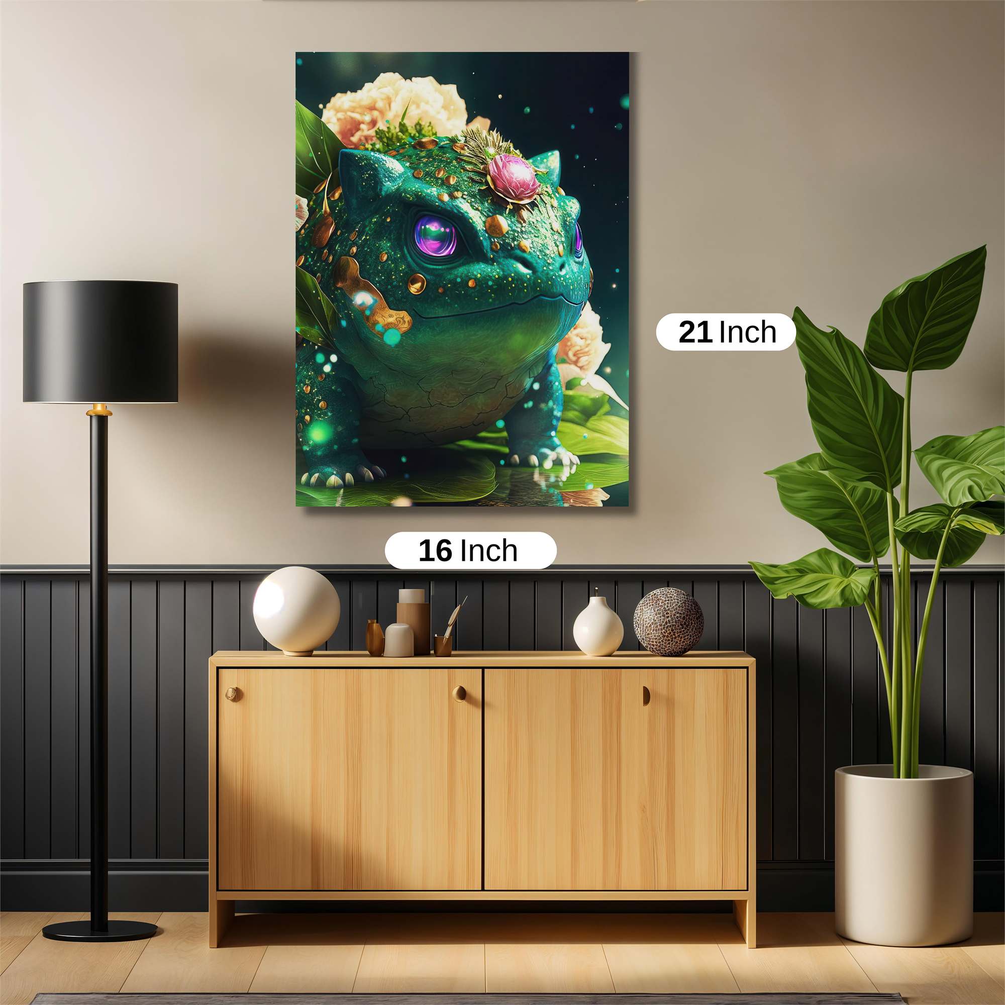 Frog Royalty Safe Wall Magnetic / M