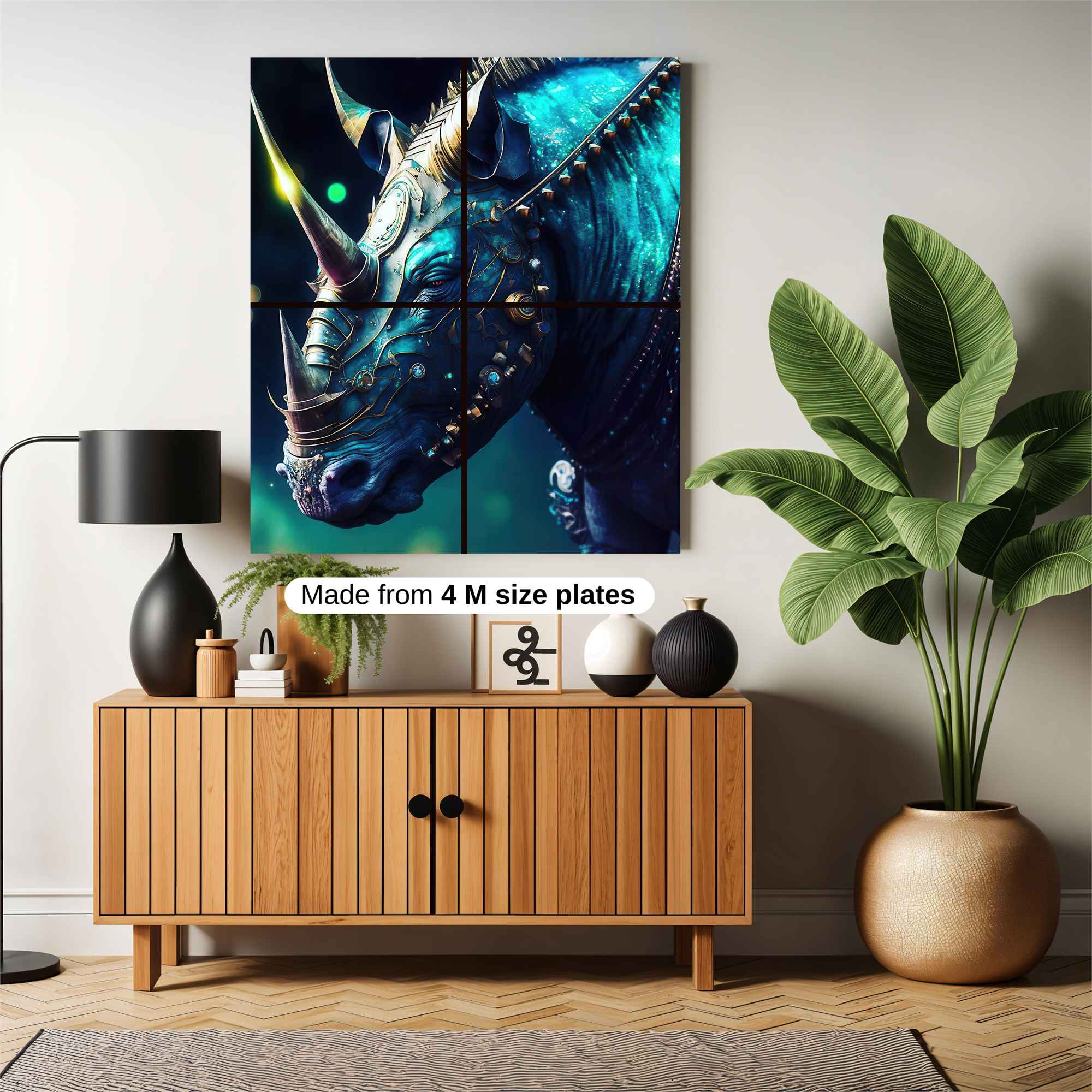 Rhinoceros Radiant Safe Wall Magnetic / M