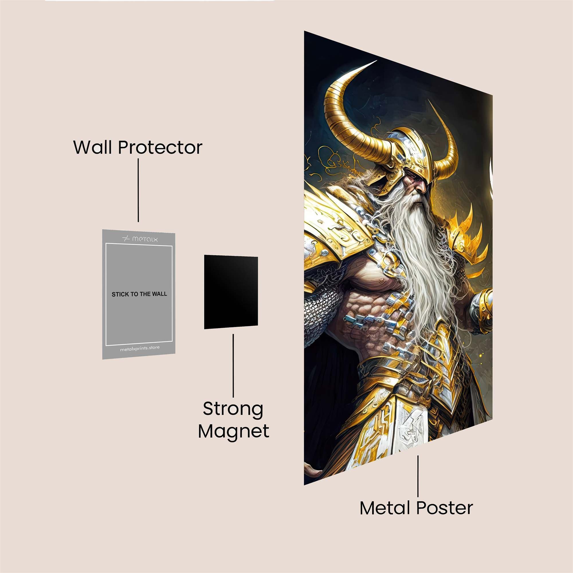 Odin Radiant Safe Wall Magnetic / M