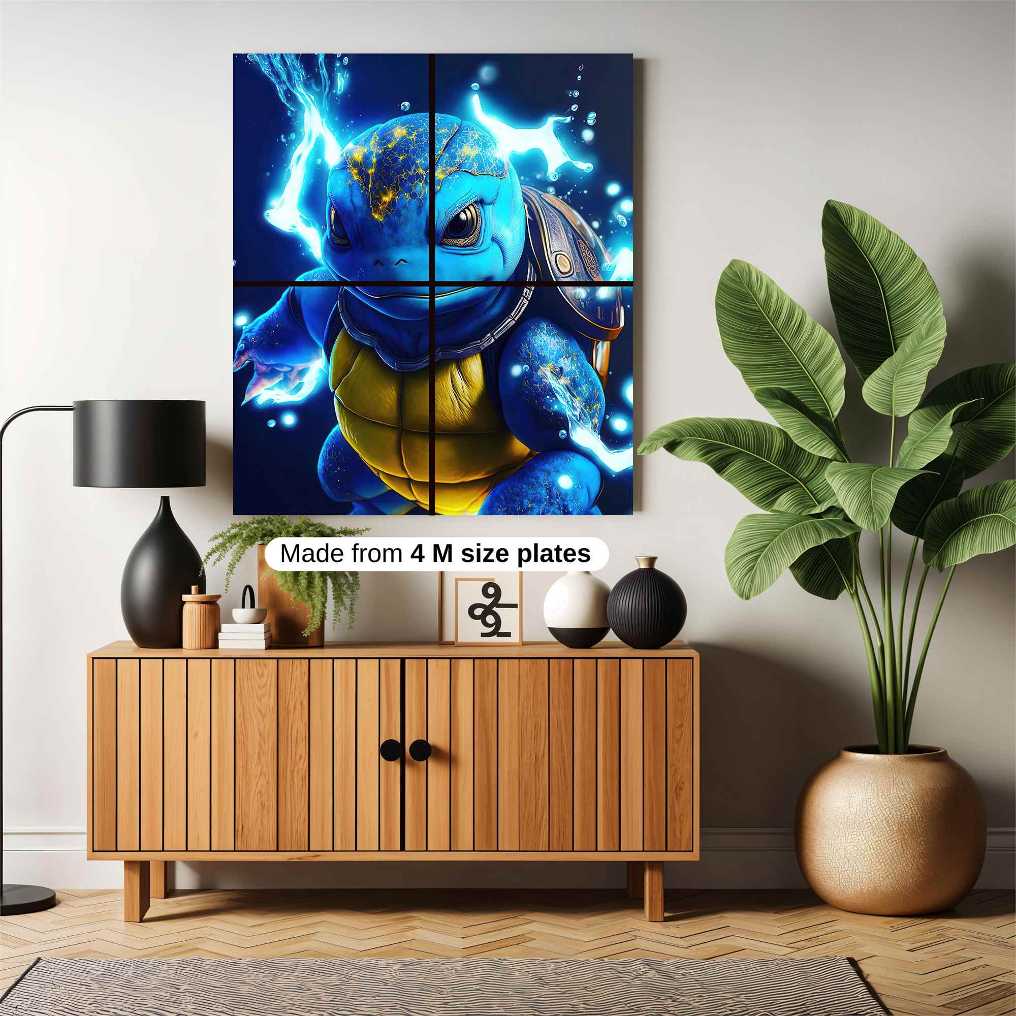 Squirtle Surge Safe Wall Magnetic / M