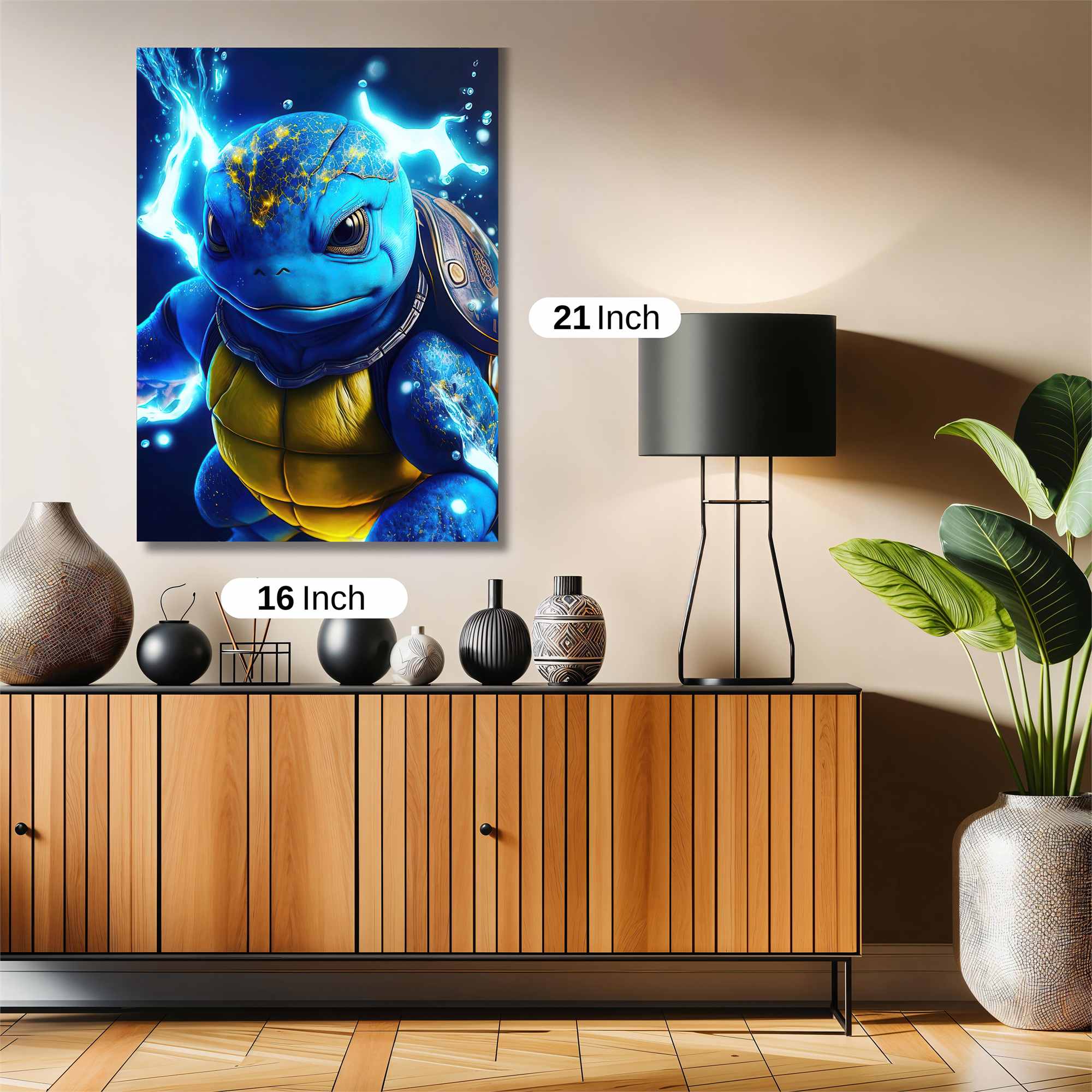 Squirtle Surge Safe Wall Magnetic / M