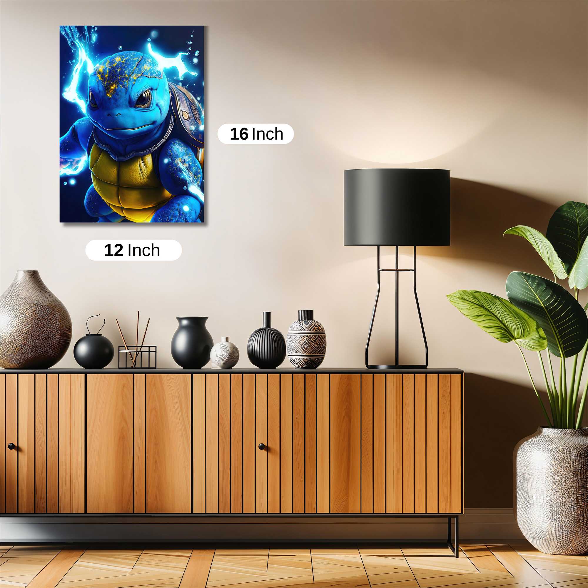 Squirtle Surge Safe Wall Magnetic / M