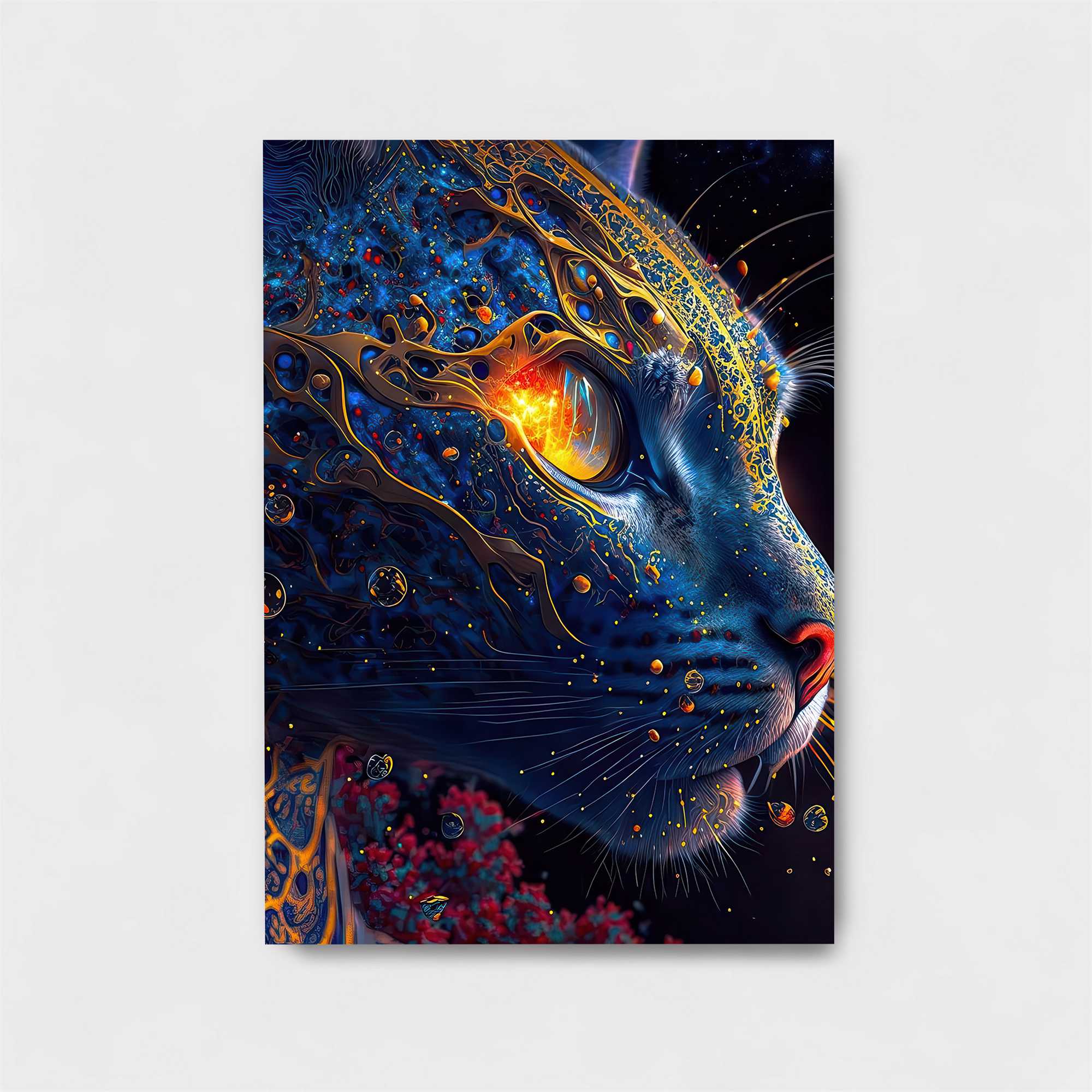 Cosmic Cat Safe Wall Magnetic / M