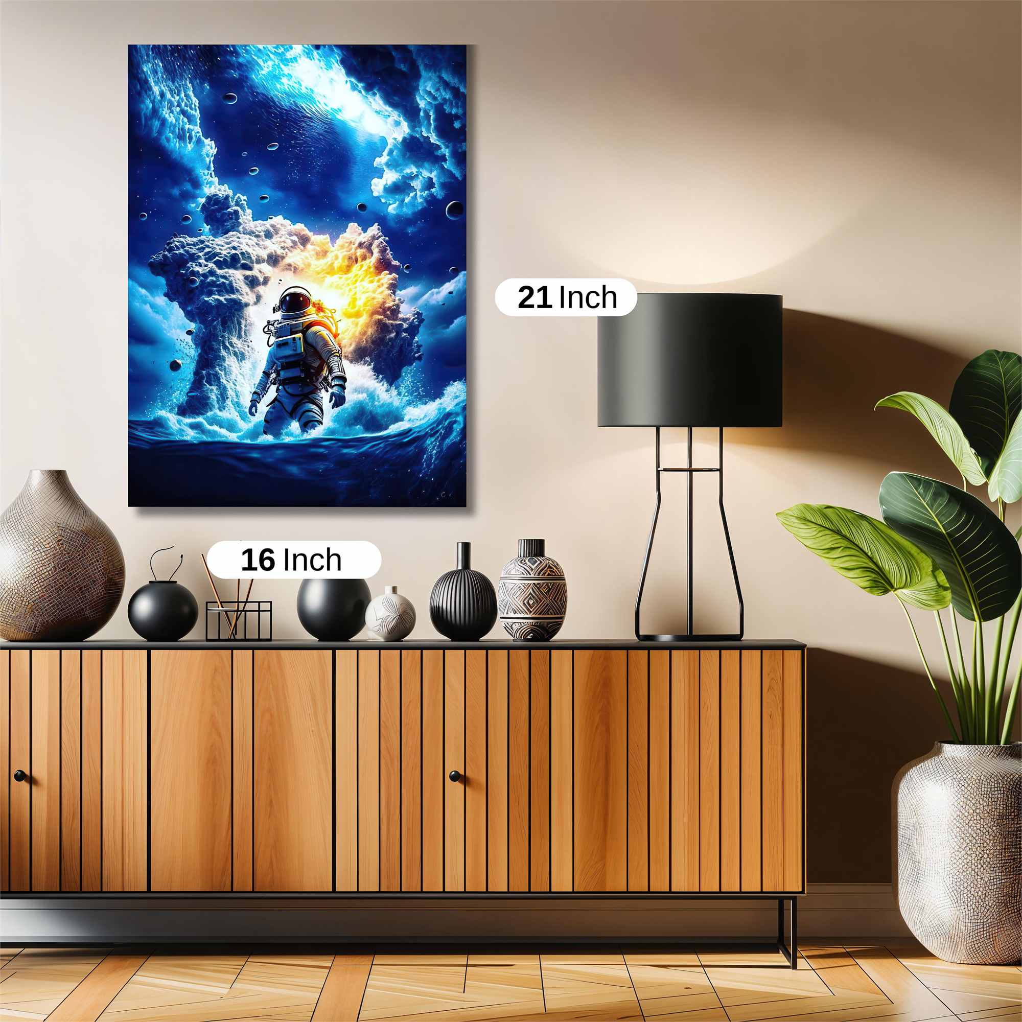 Astronaut Awe Safe Wall Magnetic / M