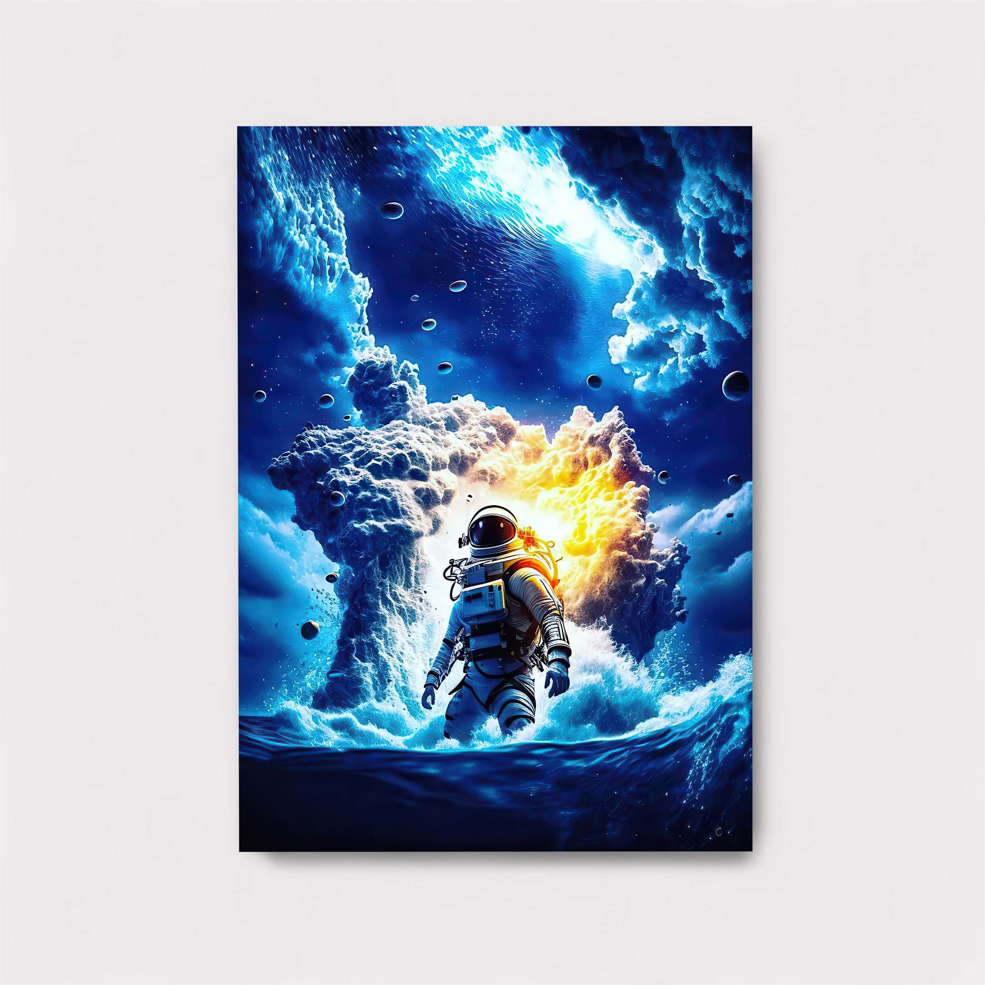 Astronaut Awe Safe Wall Magnetic / M