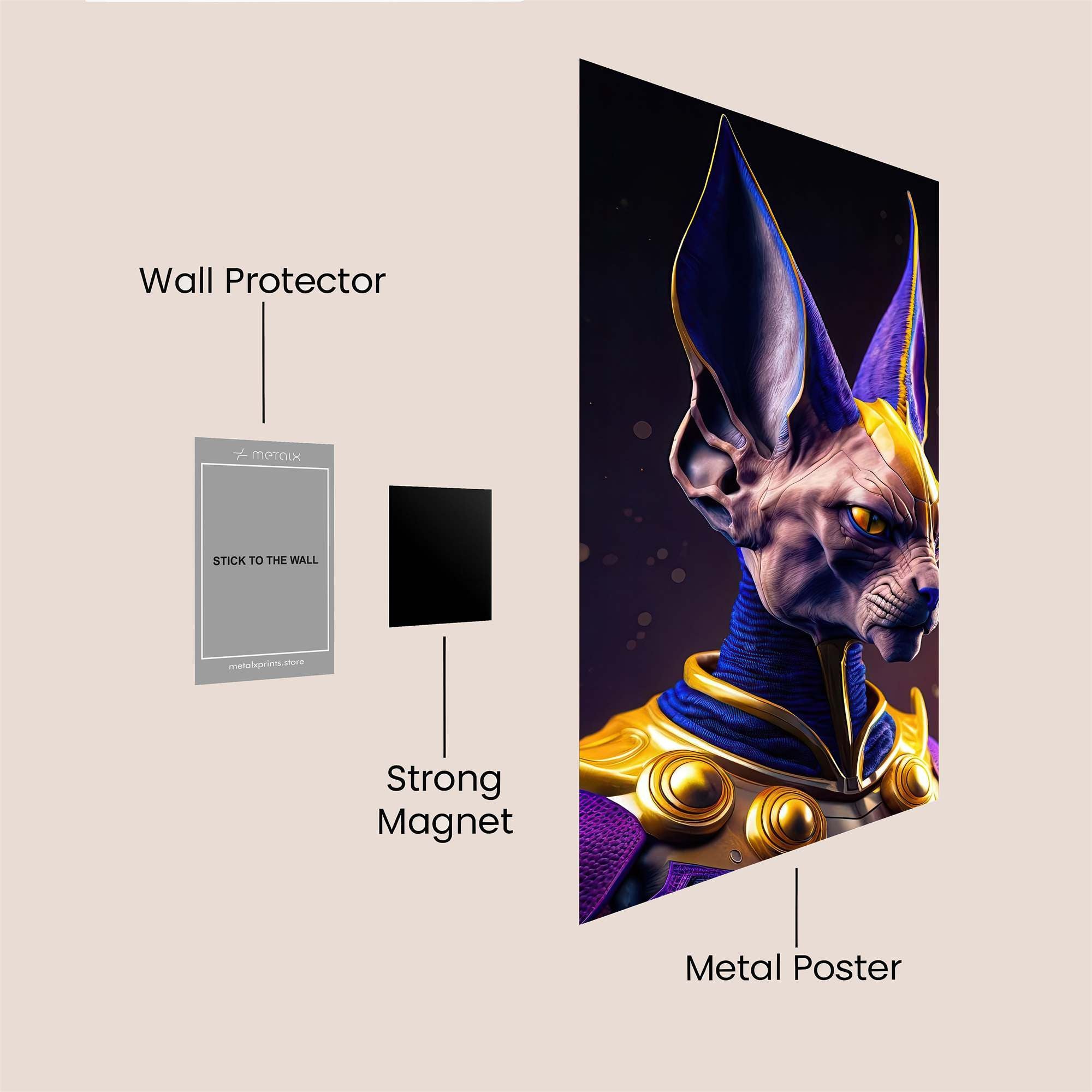 Anubis Regal Safe Wall Magnetic / M
